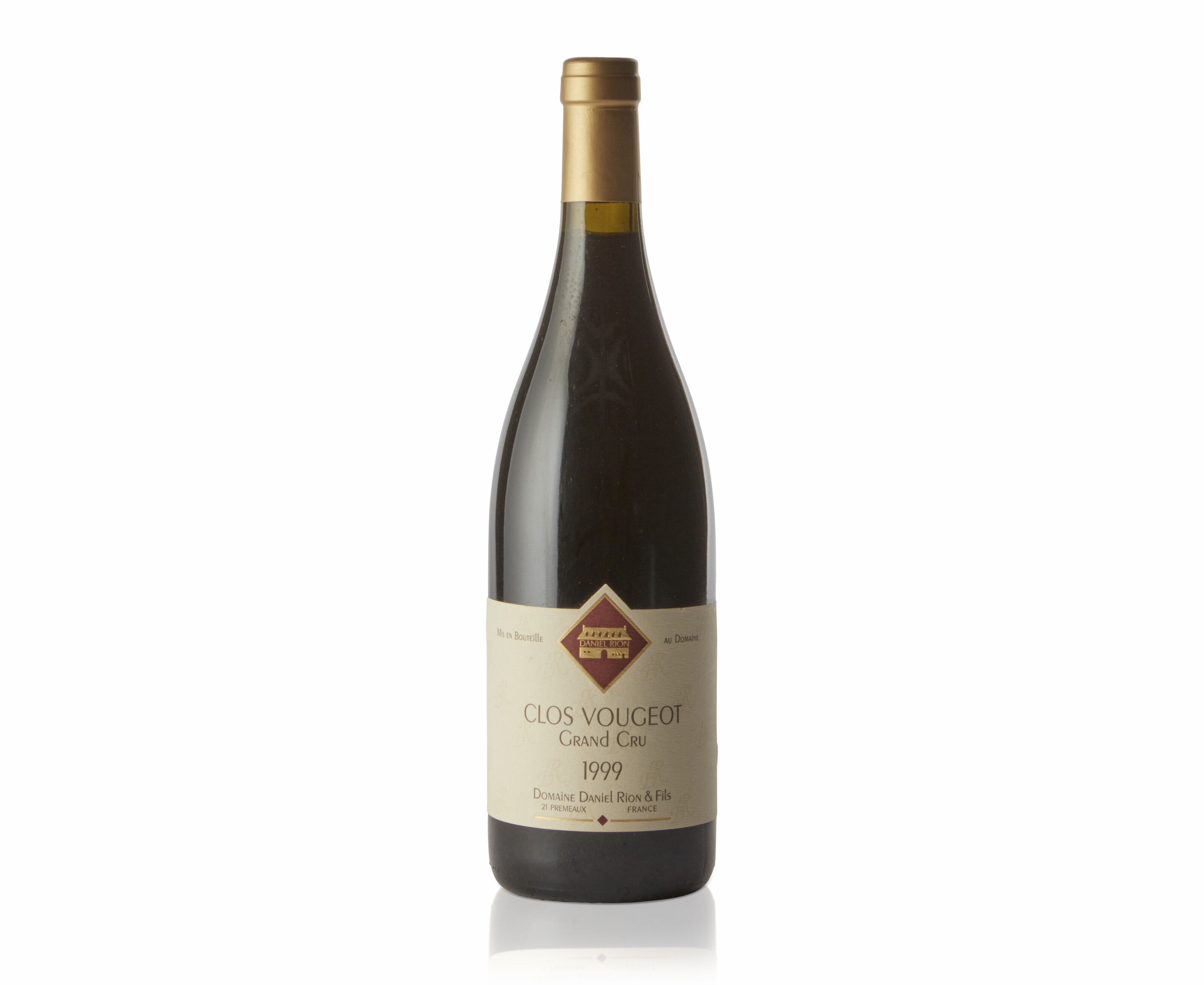 Domaine Daniel Rion et Fils, Clos de Vougeot 1999, Grand Cru, Côte de ...