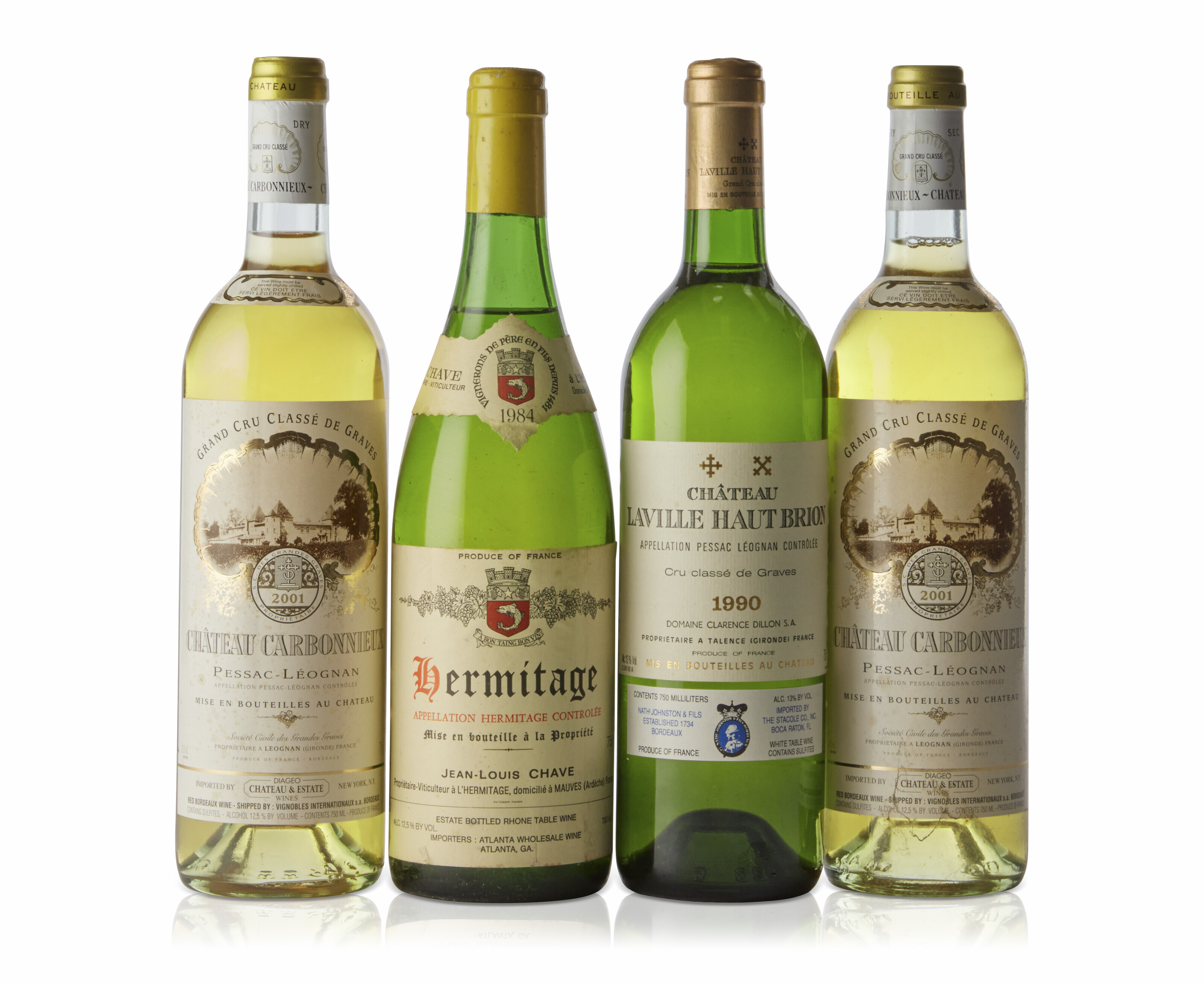 Mixed French White Wine, Domaine JeanLouis Chave Hermitage, Blanc 1984