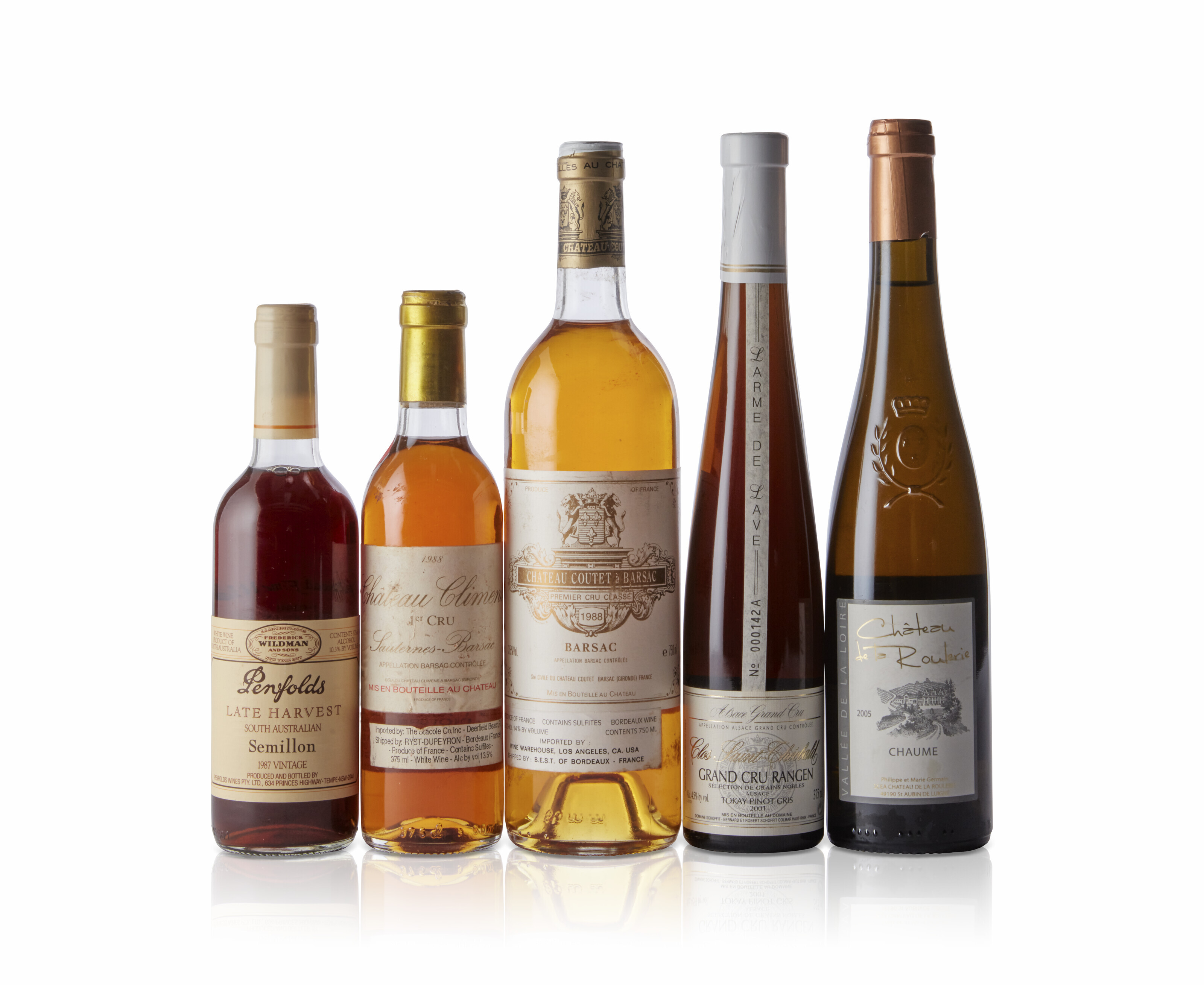 Mixed Dessert Wines, Penfolds Sémillon Late Harvest 1987Level top shoulder halfbottle (1