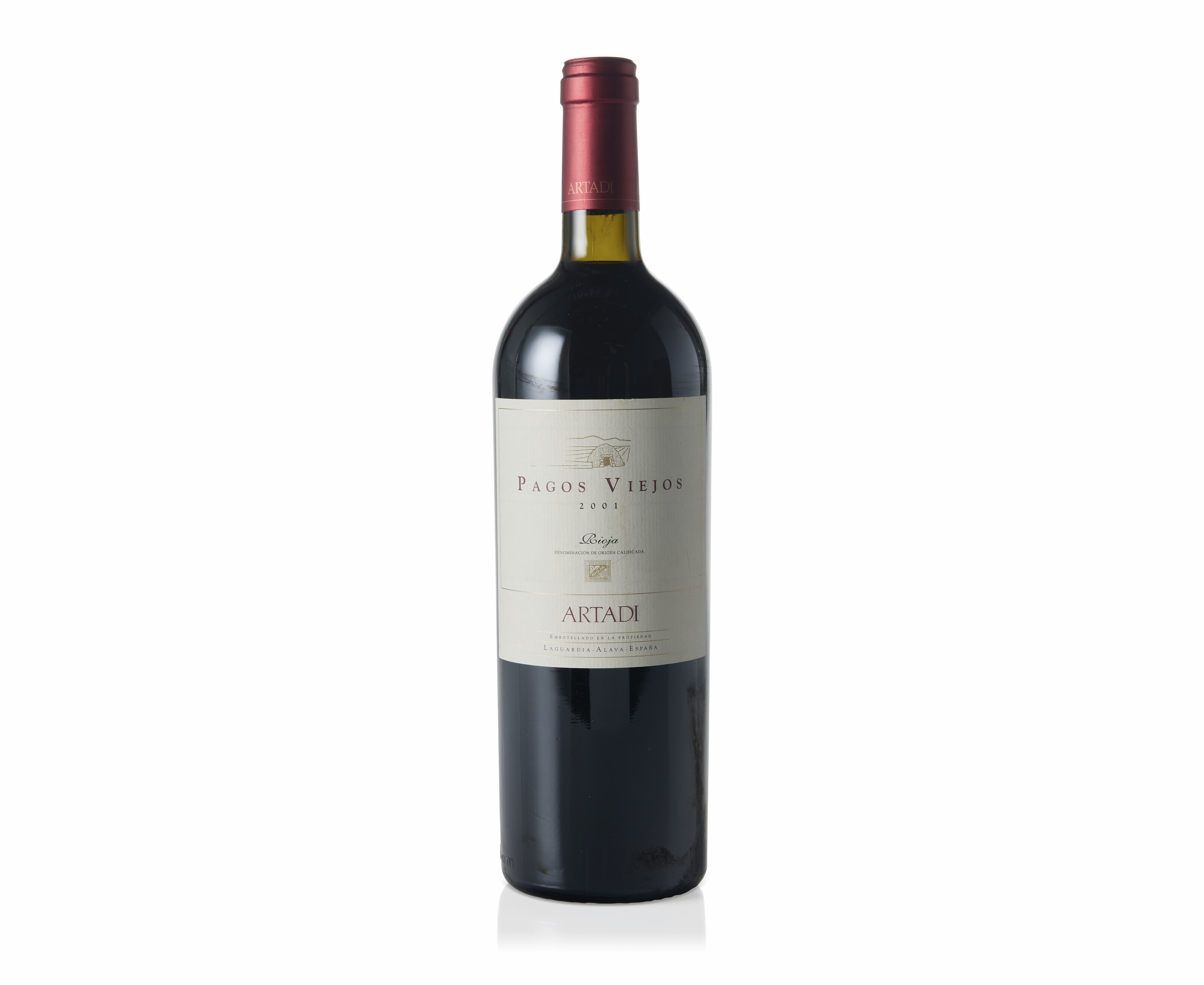 Artadi, Rioja Pajos Viejos 2001, RiojaScuffed labels | Christie’s