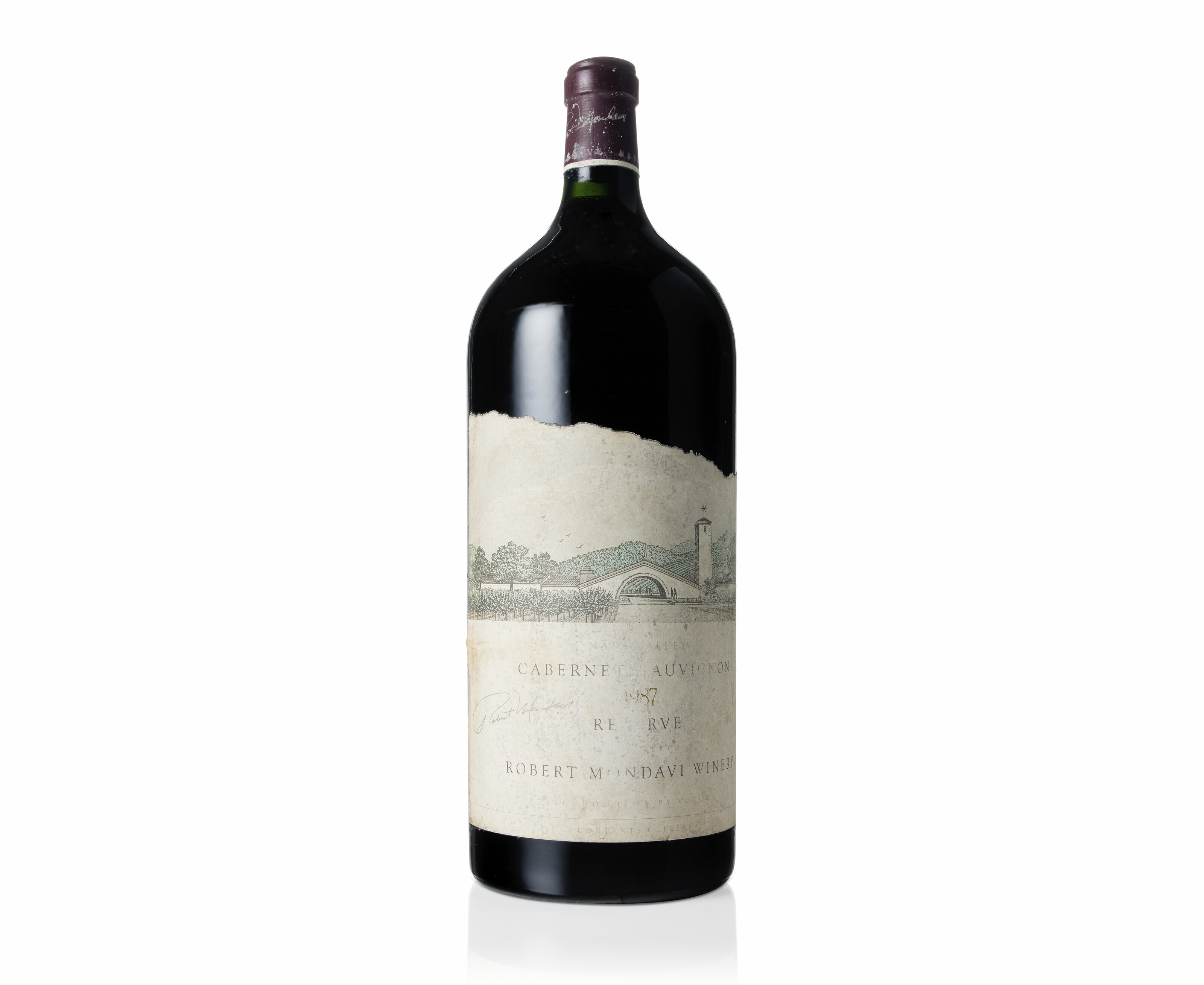 ネット限定お買い得商品 - ショップチャンネル Robert Mondavi Napa 1987, Sauvignon Cabernet Reserve Winery, ワイン