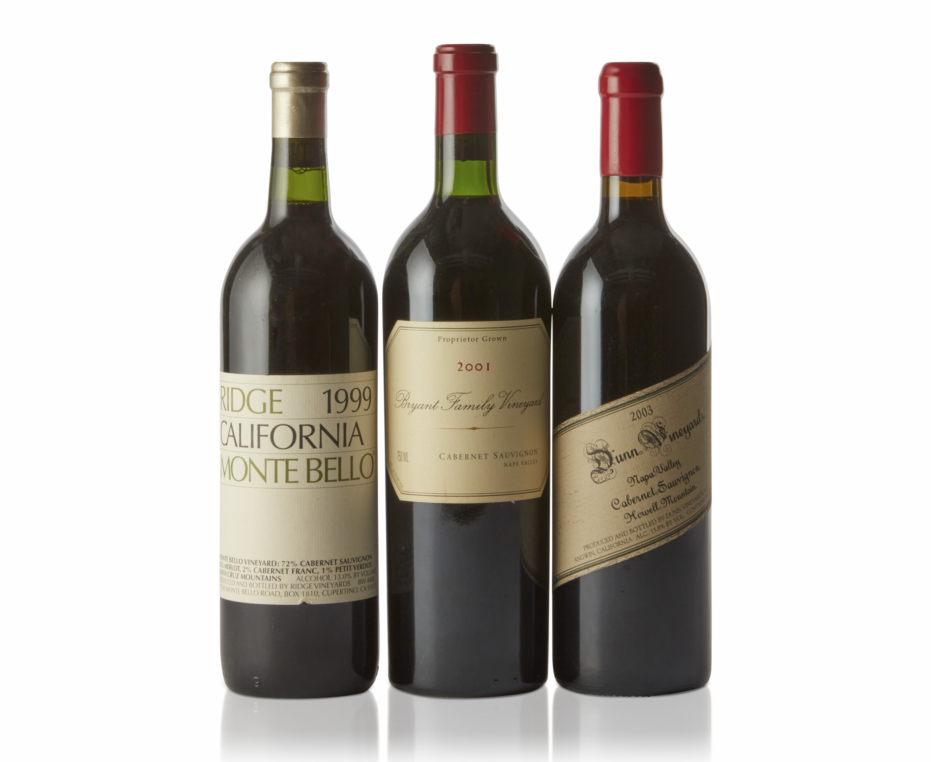 Mixed California Red Wines, Robert Mondavi Winery, Sauvignon