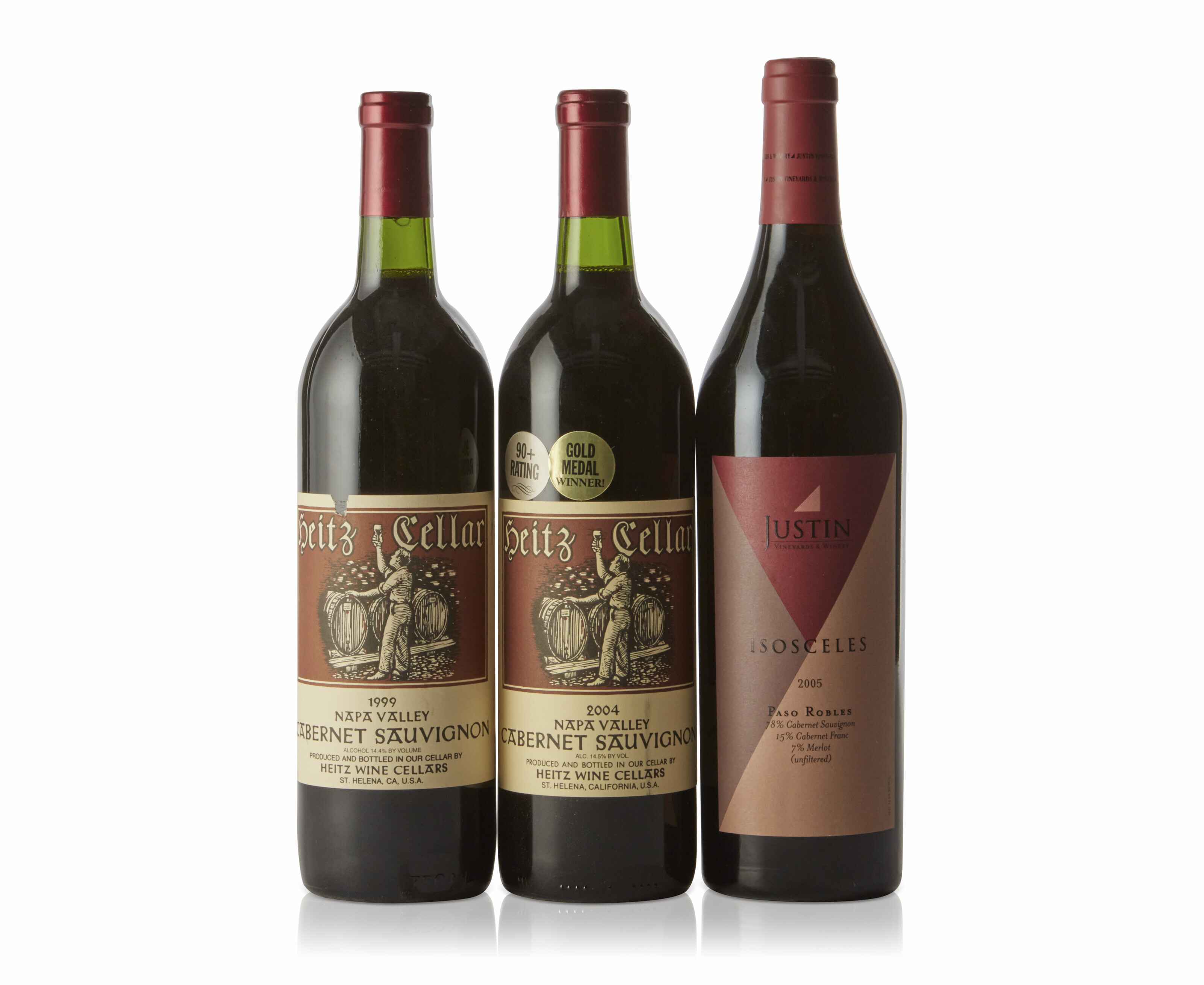 Mixed California Wines, Groth, Sauvignon Reserve 1989 Levels