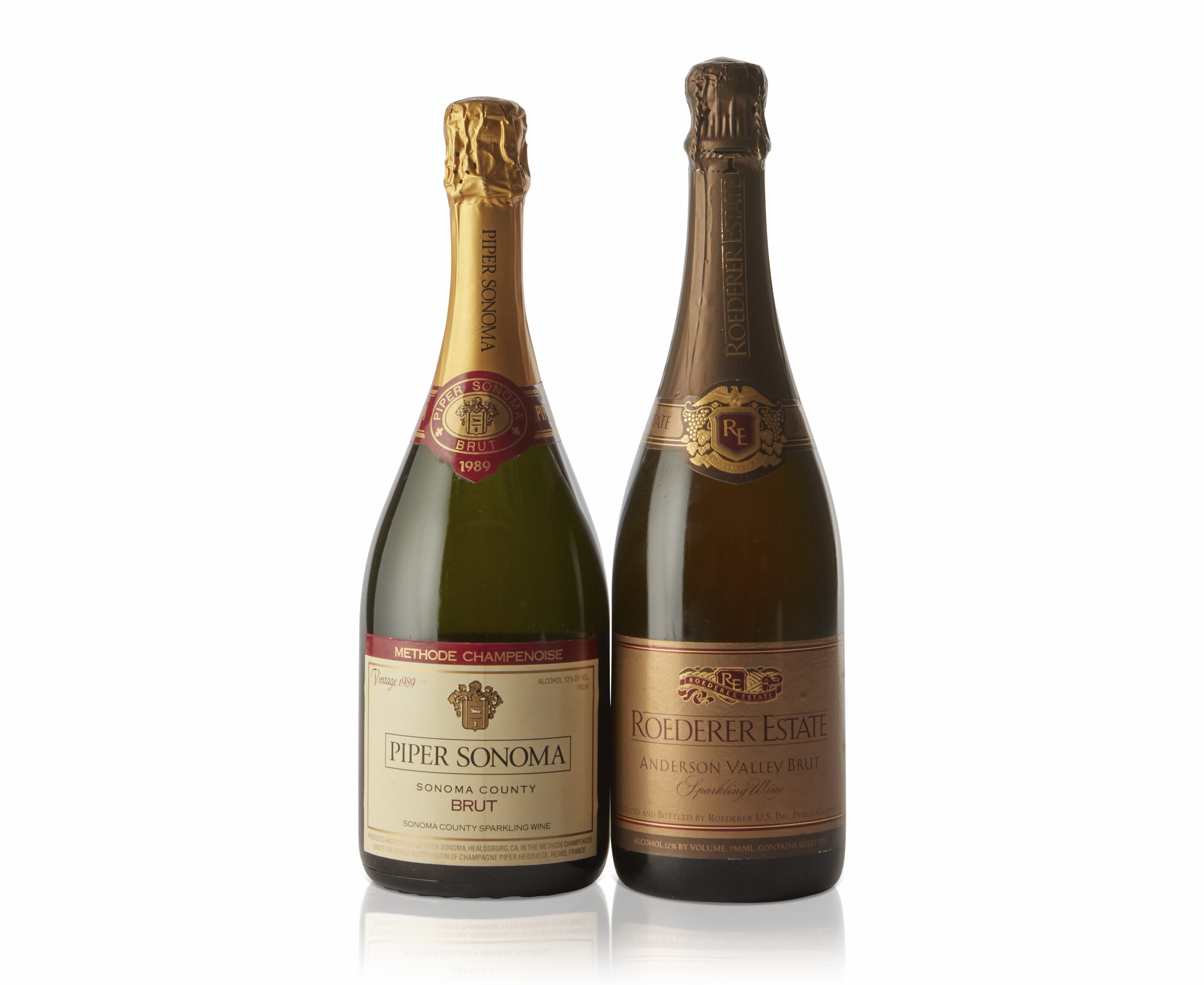 Mixed California Sparkling Wine, Piper Sonoma, Brut 1989 Slightly bin