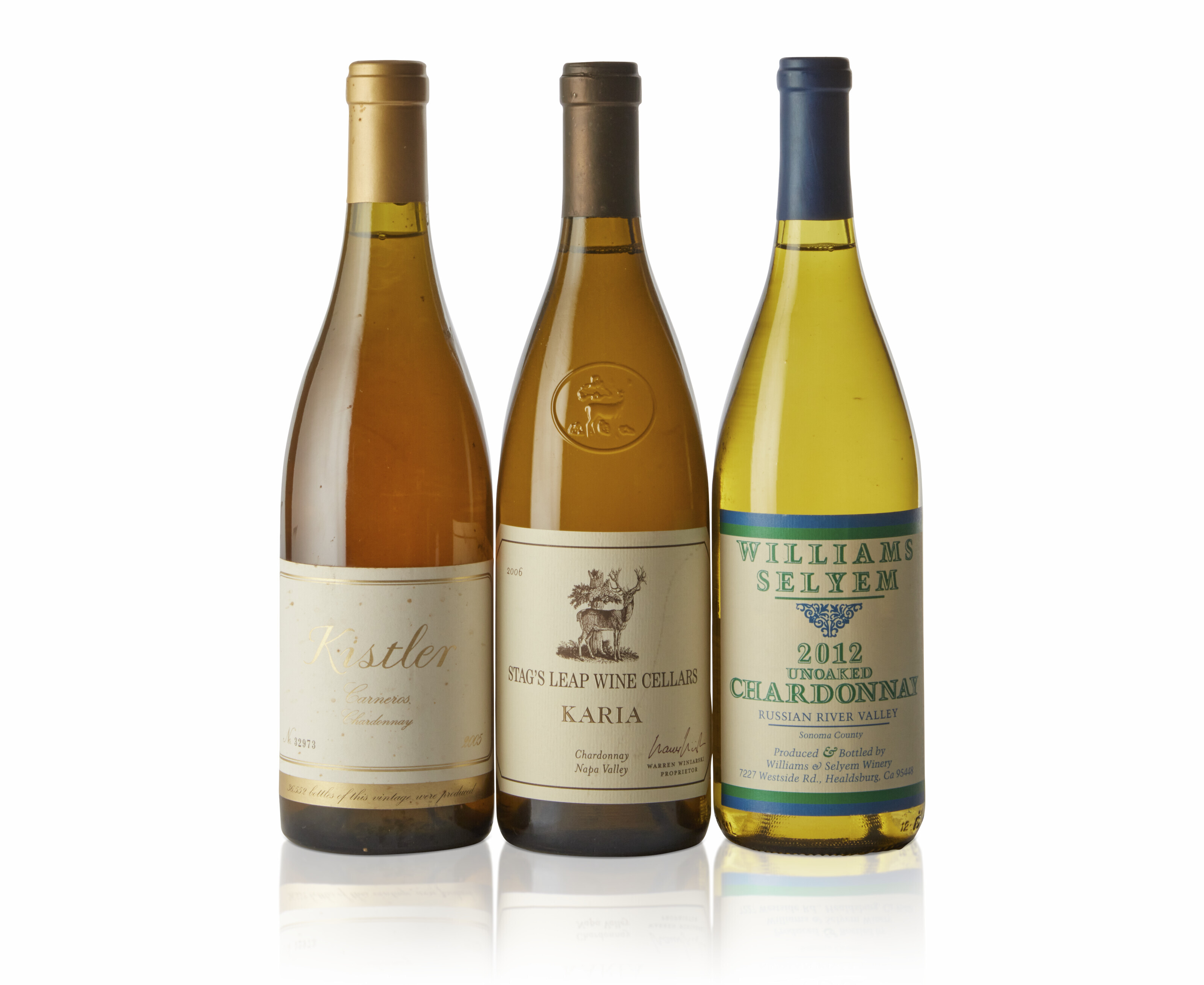 Mixed West Coast Wines, Kistler, Vine Hill Vineyard, Chardonnay 1992 (1