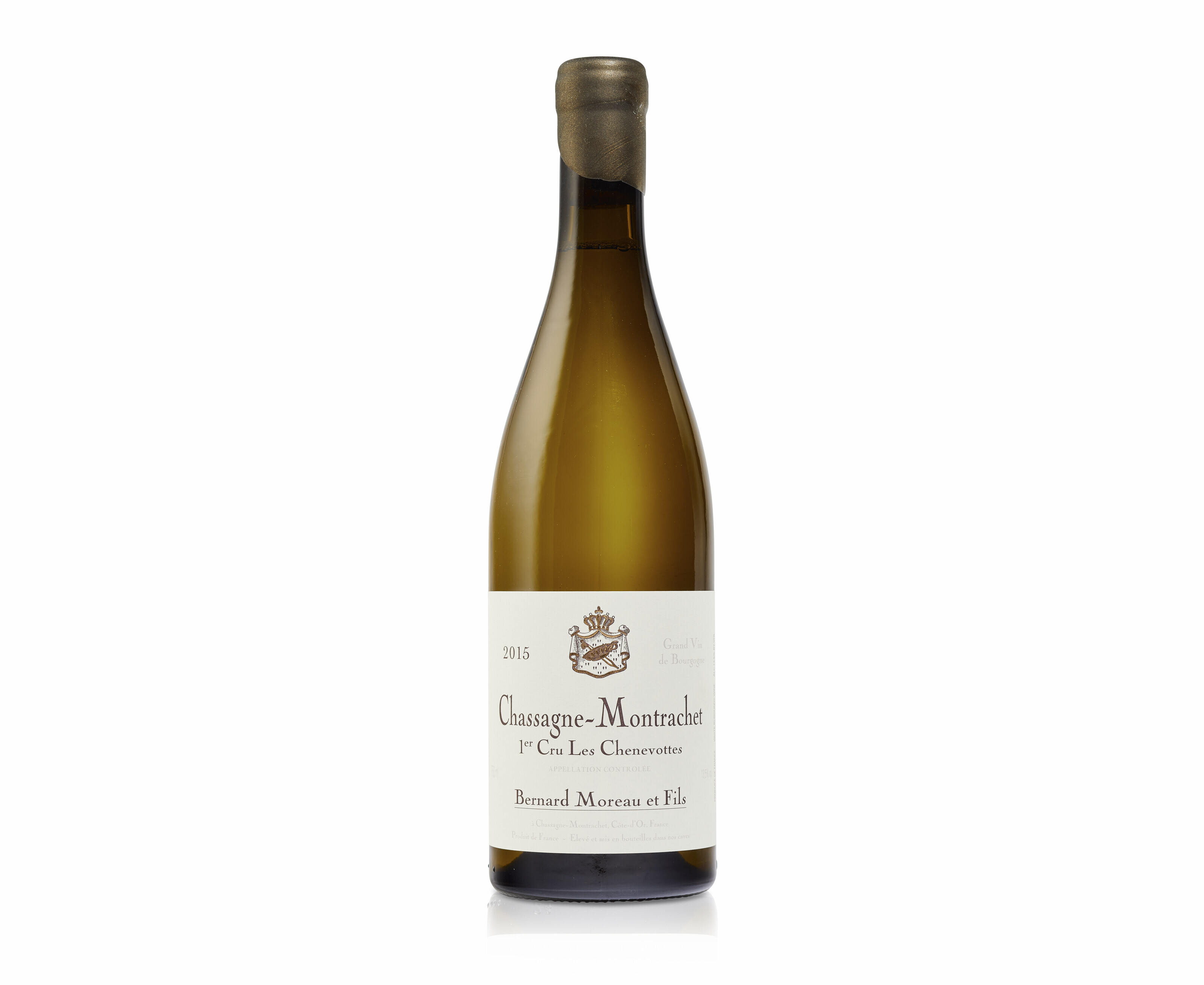 Bernard Moreau, Chassagne-Montrachet, Les Chenevottes 2015, 1er Cru