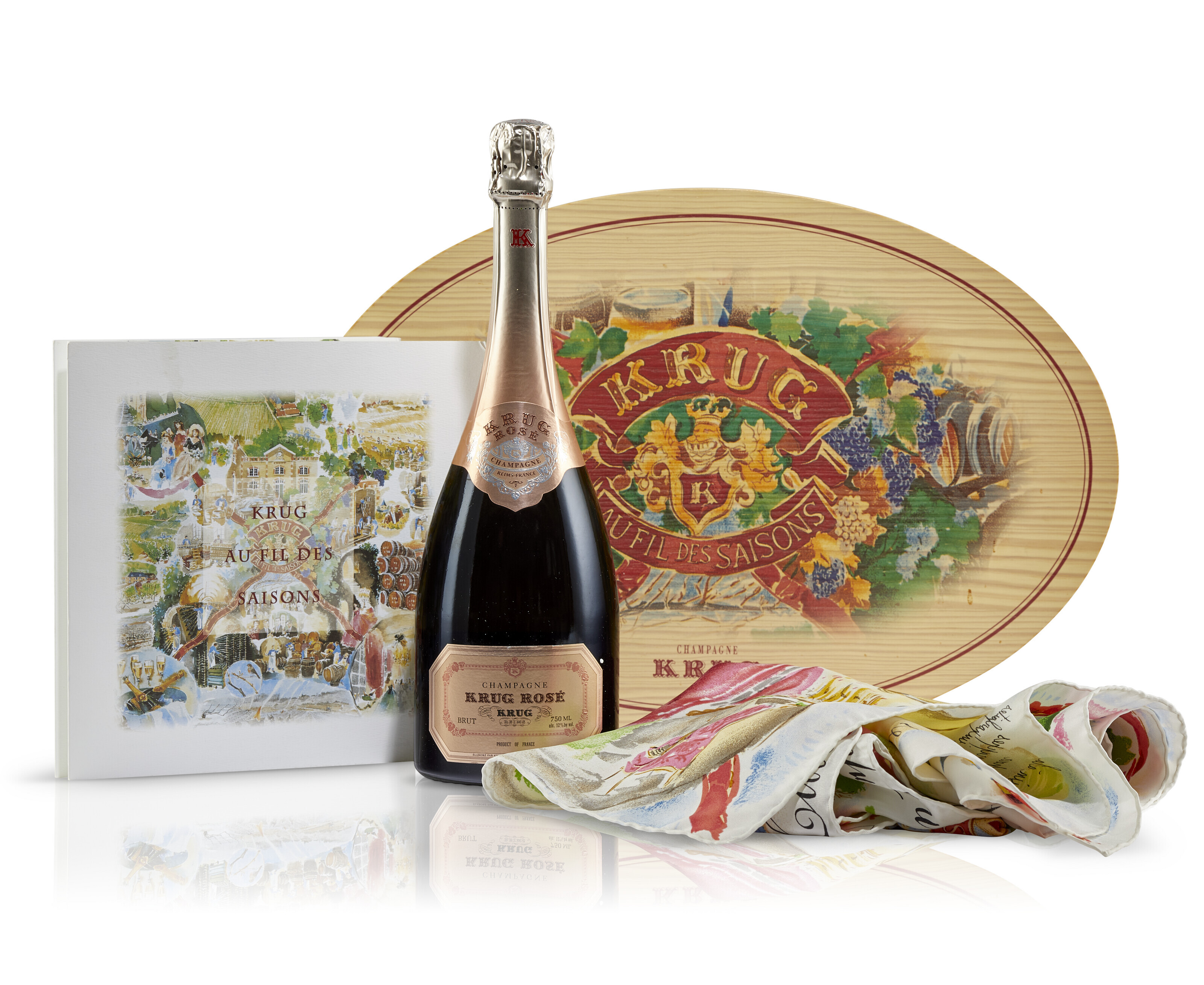Krug ros&eacute; MV. 1 bottle per lot. Sold for $750 in Fine and Rare Wines Online: Featuring the Time Capsule Collection of Undisturbed Legends of the C&ocirc;te d&rsquo;Or on 13 June 2023 at Christie&rsquo;s online
