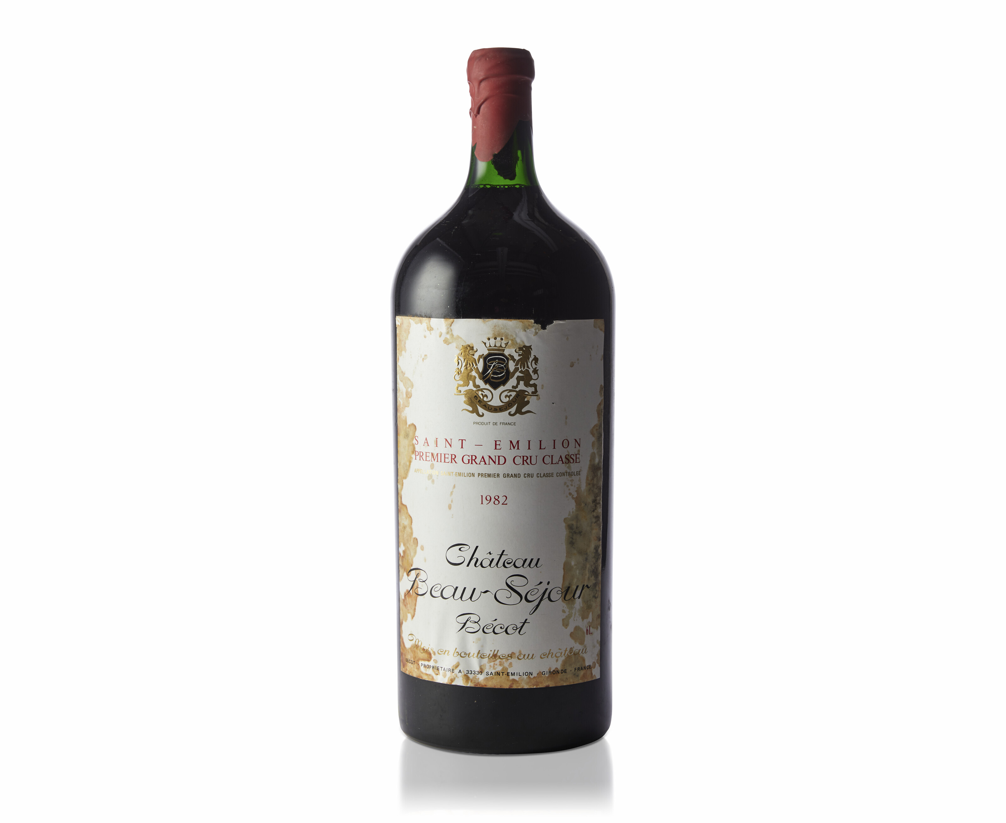 Château La Lagune 1970, Ludon (Médoc), 3ème cru classéWorn