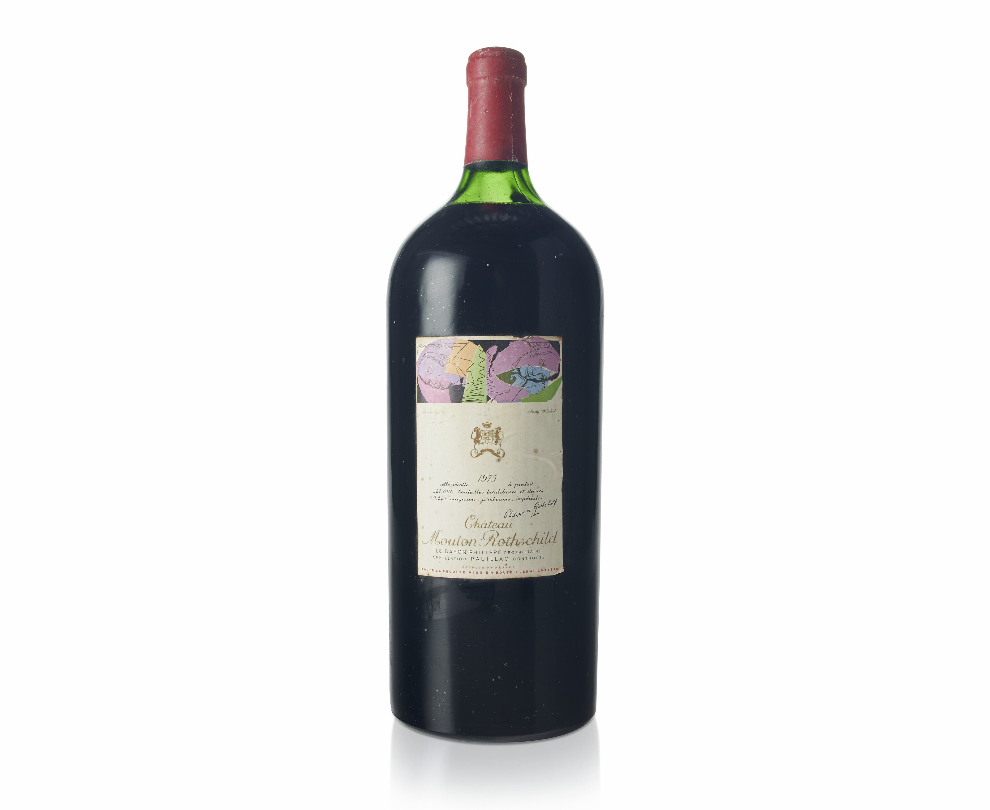 Château Mouton Rothschild 1975, Pauillac, 1er cru classéCorroded 