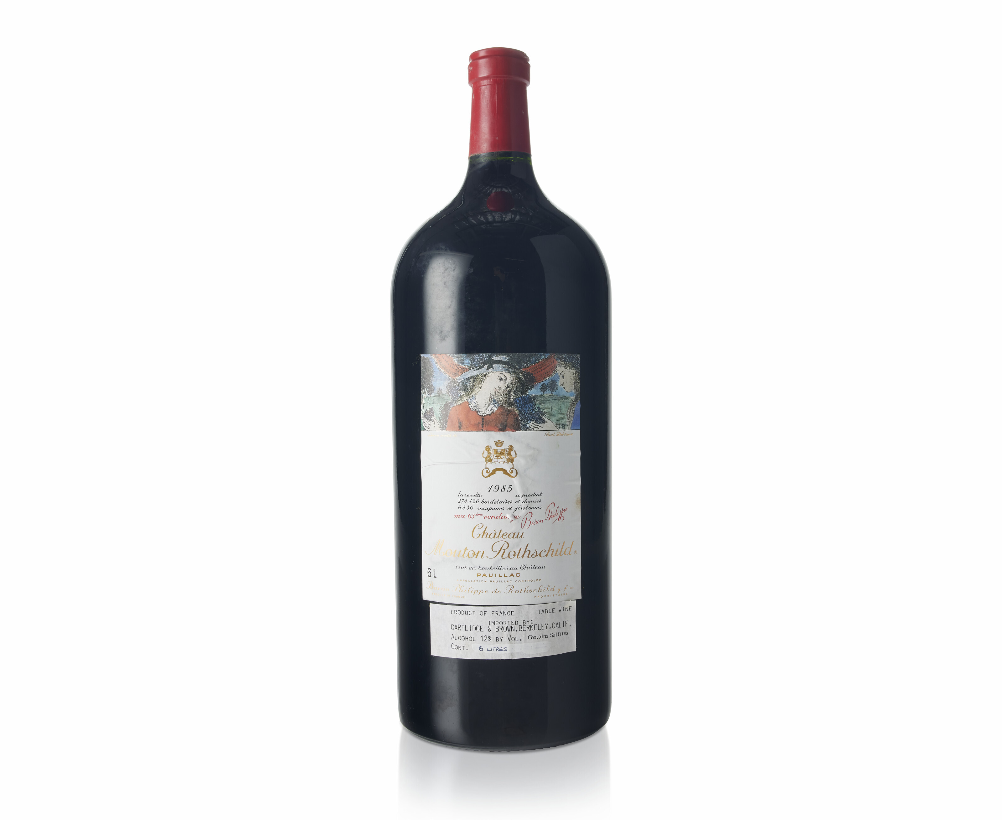 Château Mouton Rothschild 1974, Pauillac, 1er cru classéOne