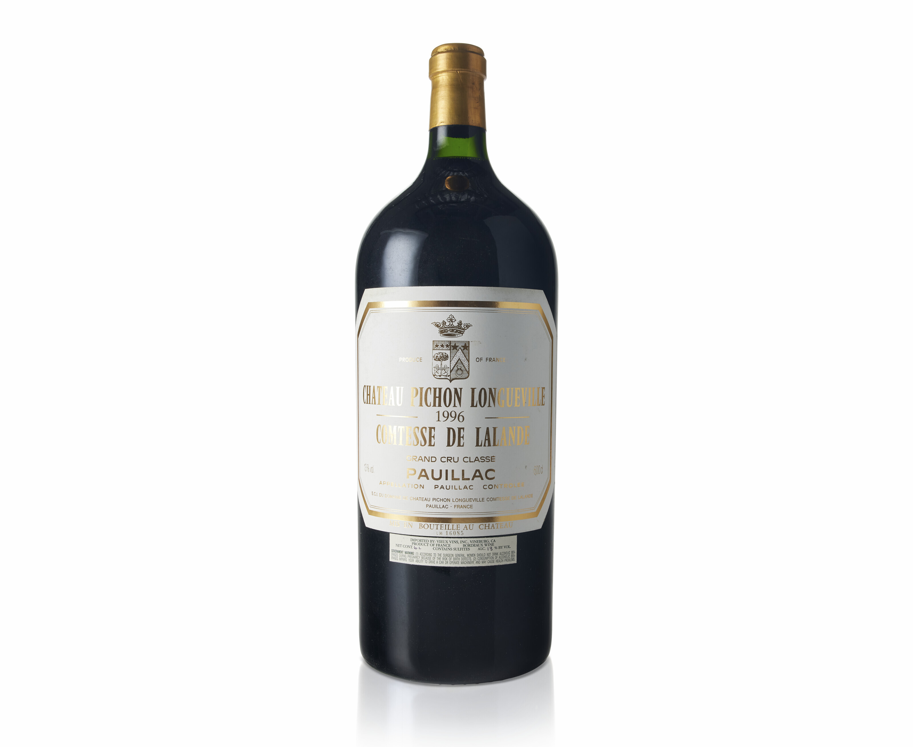 Château Pichon-Longueville, Lalande 1989, Pauillac, 2ème cru