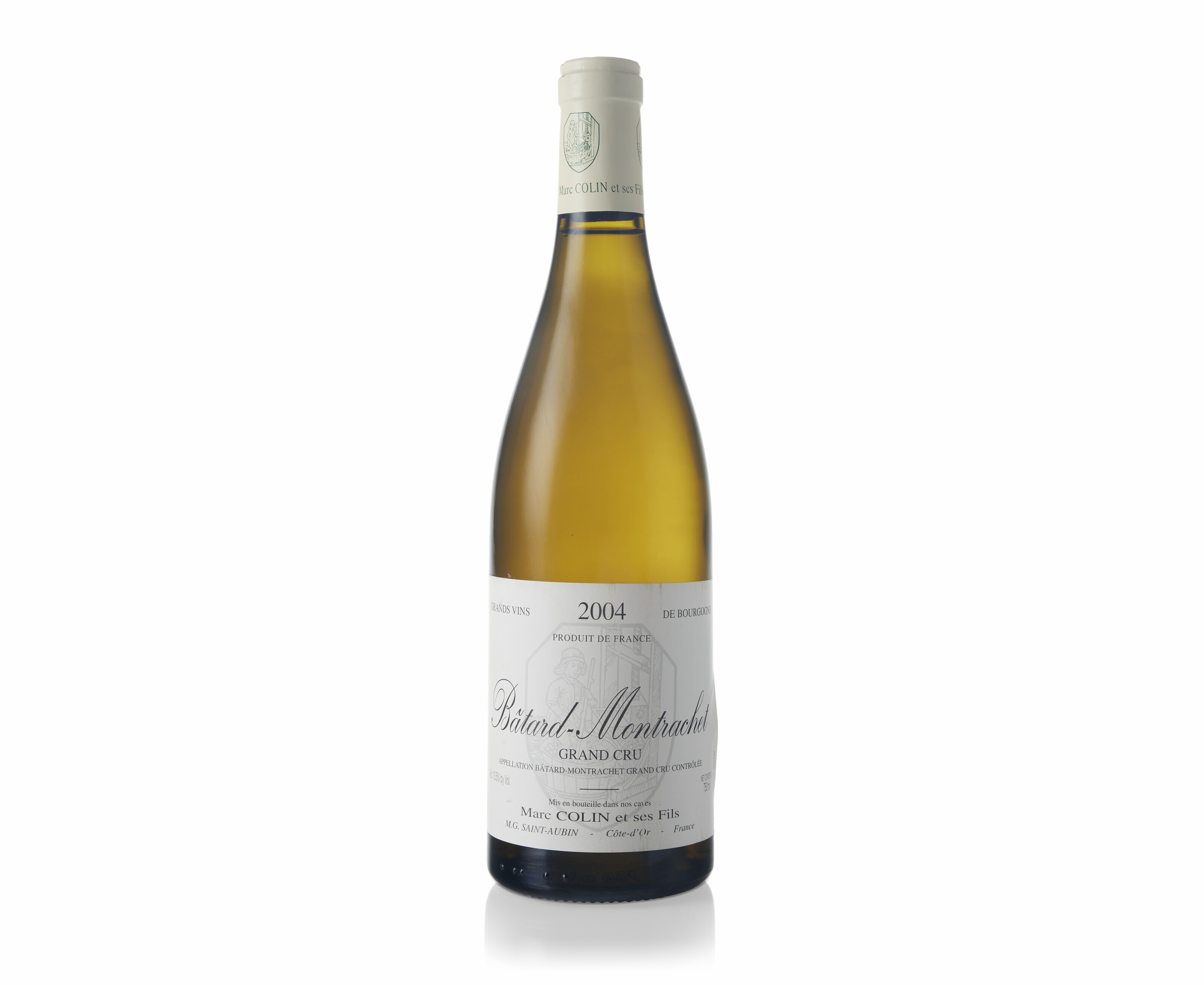 Domaine Marc Colin et Fils, Bâtard-Montrachet 2004, Grand Cru, Côte de ...