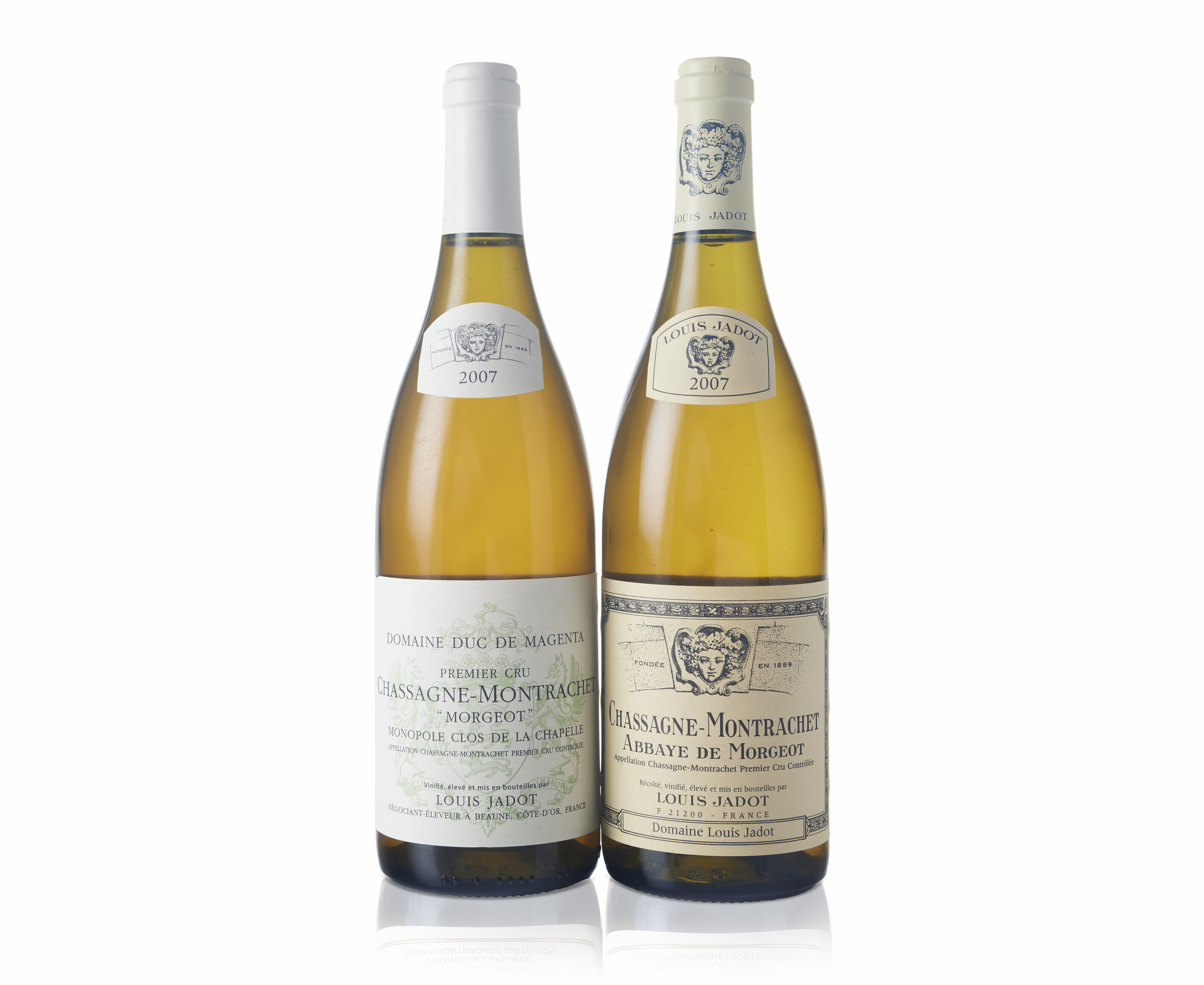 Mixed Louis Jadot, Chassagne-Montrachet 2007, 1er Cru, Abbaye de 
