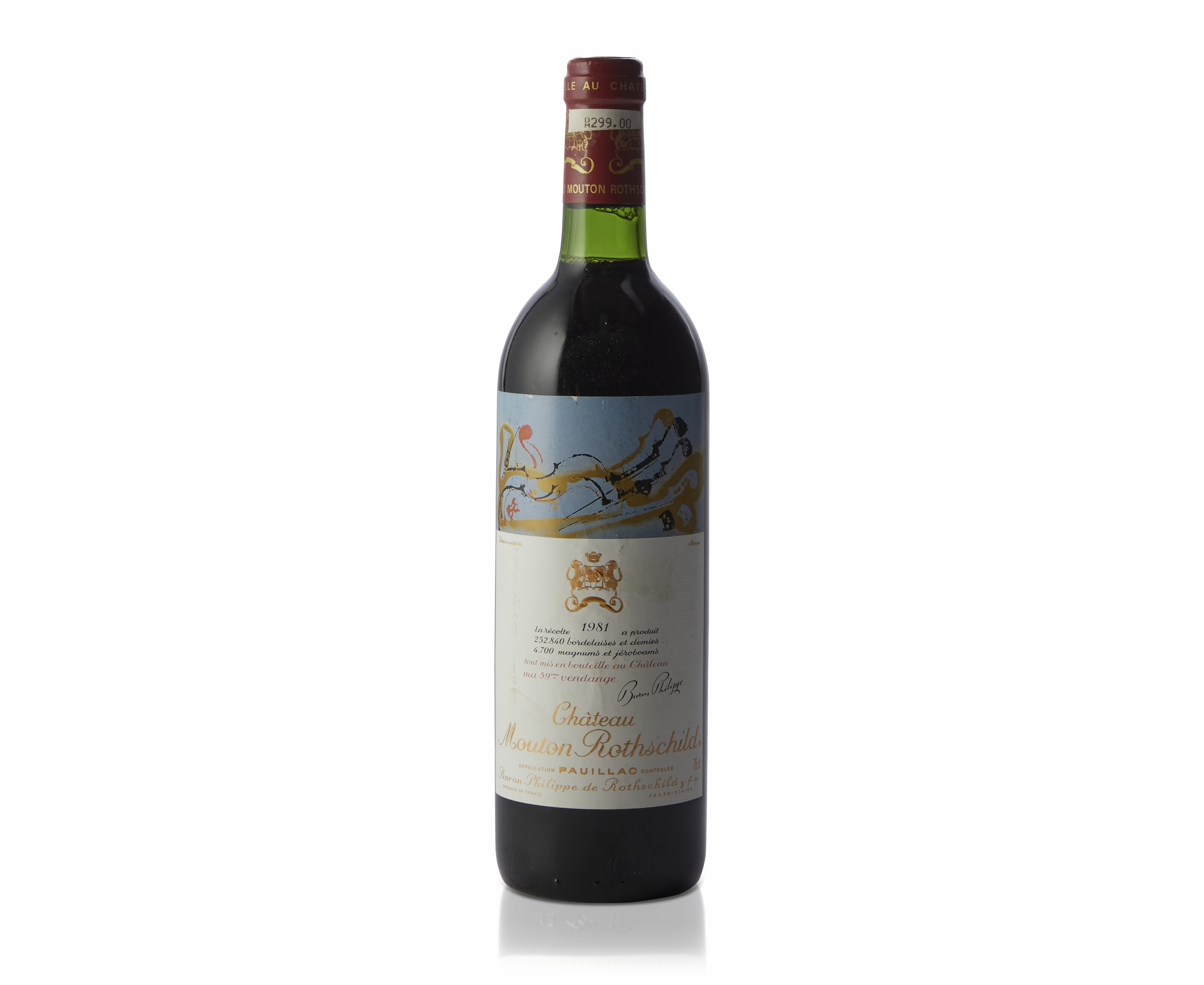 Château Mouton-Rothschild 1975, Pauillac, 1er cru