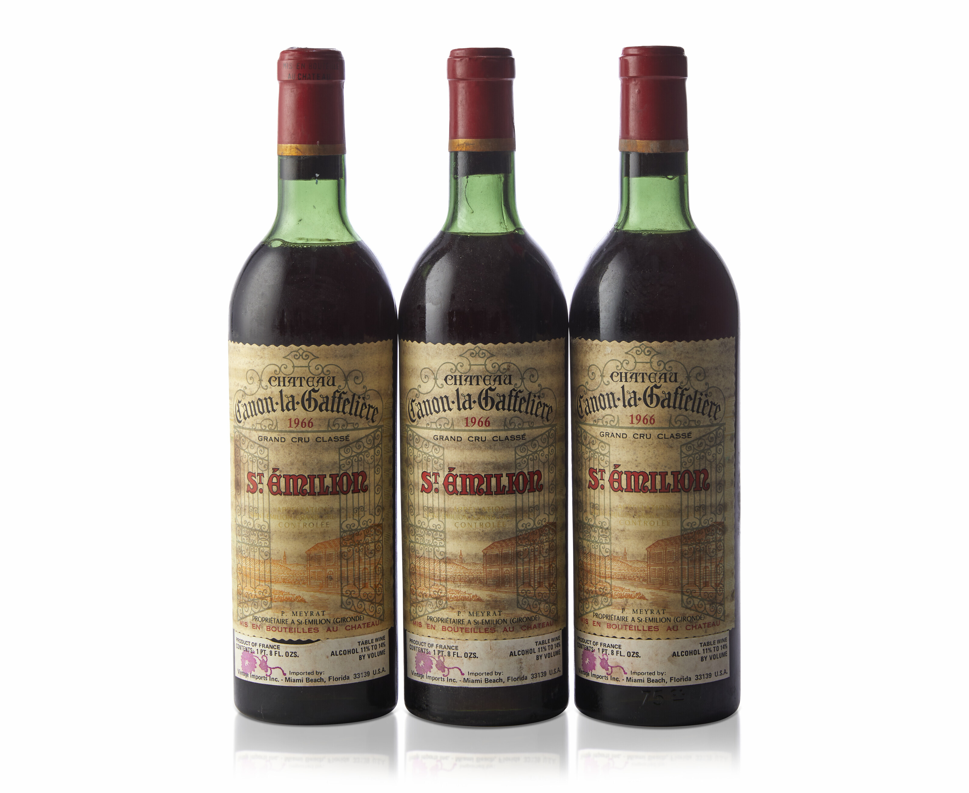 古酒】CHATEAU LA GAFFELIERE 1966 シャトー・ラ・ガフリエール サン