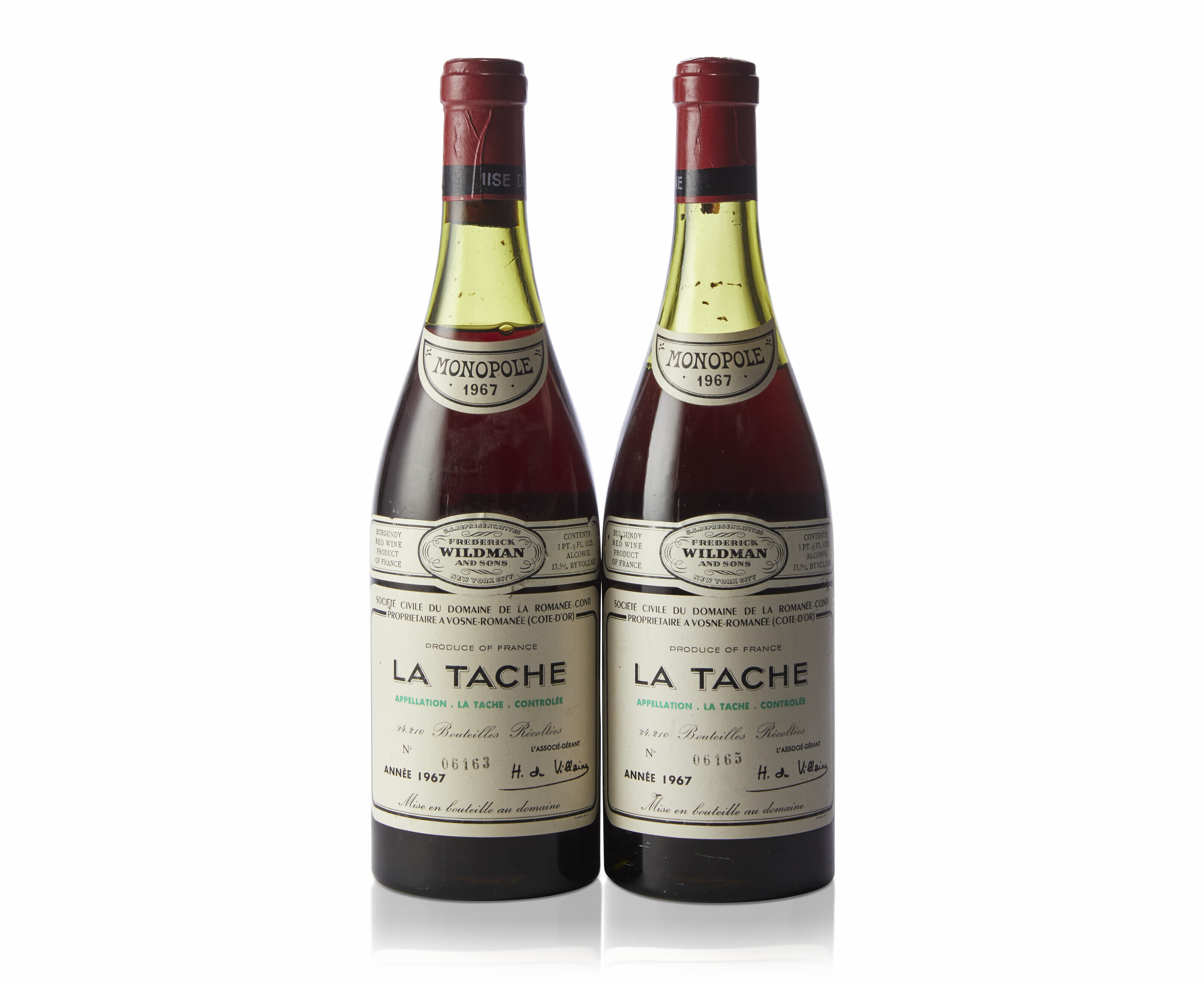 Domaine de la Romanée-Conti, La Tâche 1967, Grand Cru, Côte de NuitsOne ...