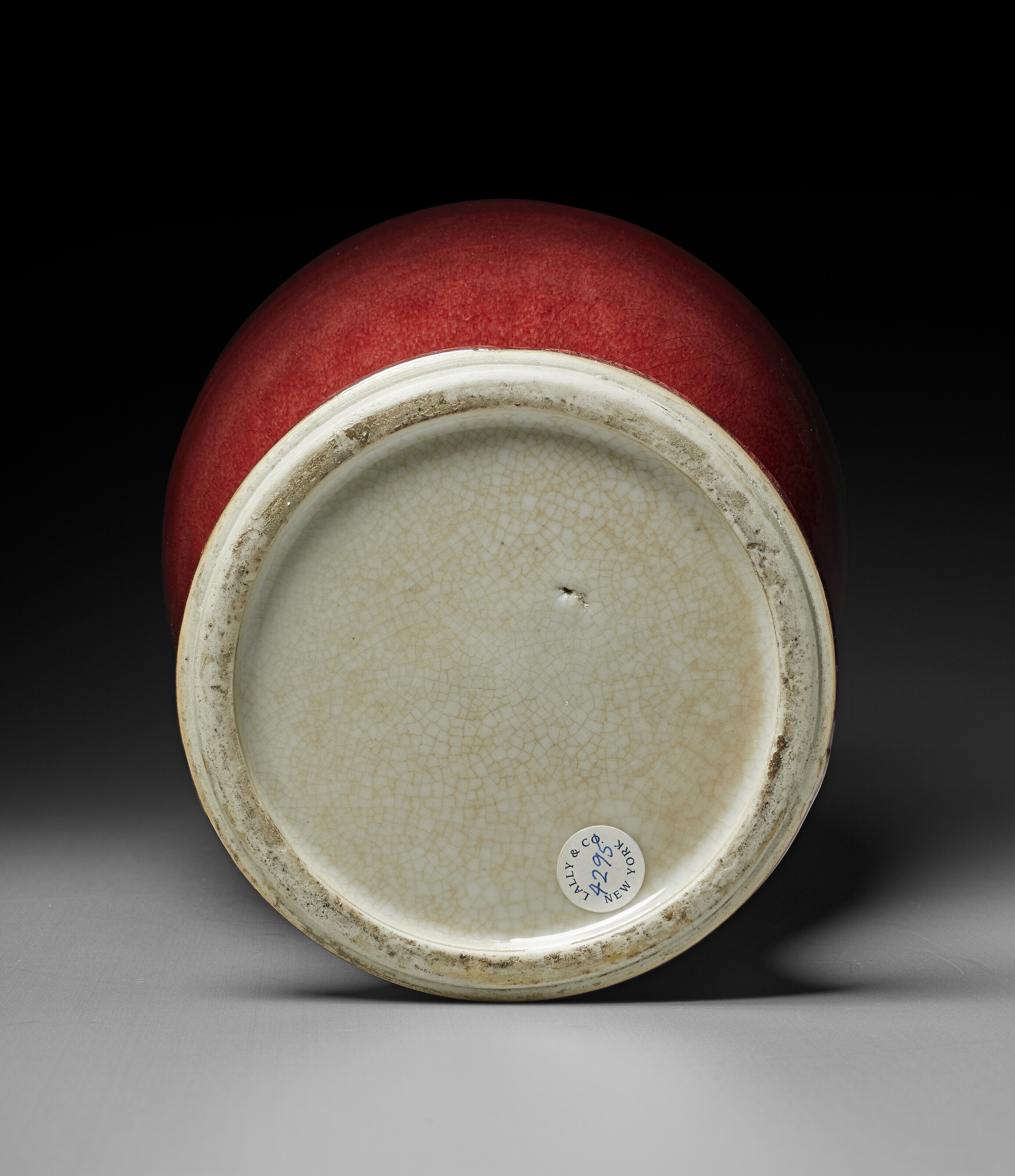 清康熙郎窑红釉观音瓶, KANGXI PERIOD (1662-1722) | Christie