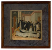 GIOVANNI DI PAOLO (SIENA C. 1399-1482), The Death of Saint Catherine of ...