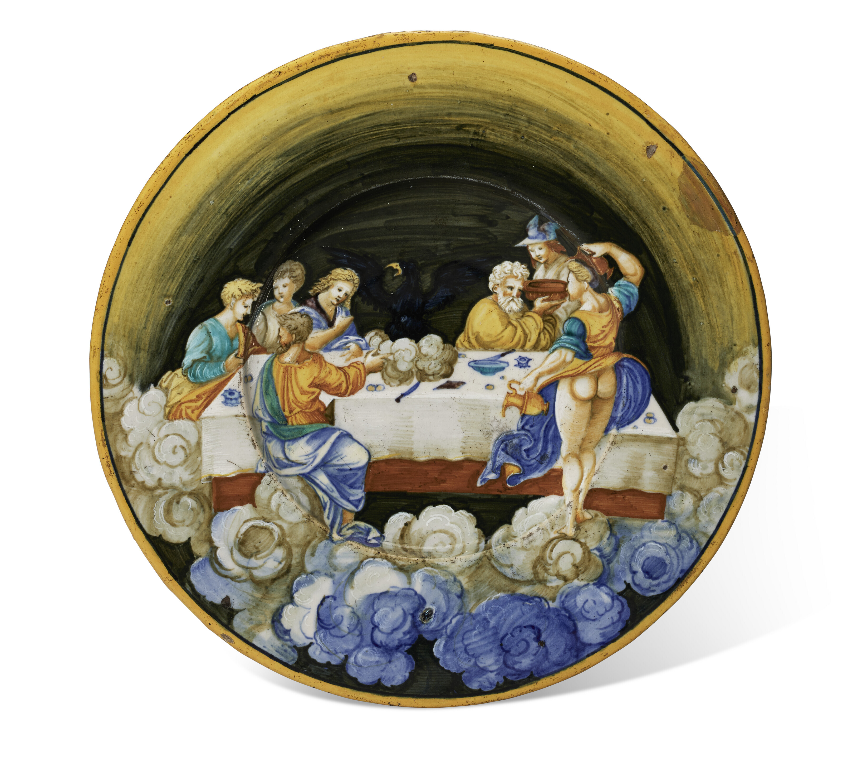 AN URBINO MAIOLICA ISTORIATO DISH, CIRCA 1530-31, WORKSHOP OF NICOLA DA  URBINO | Christie's