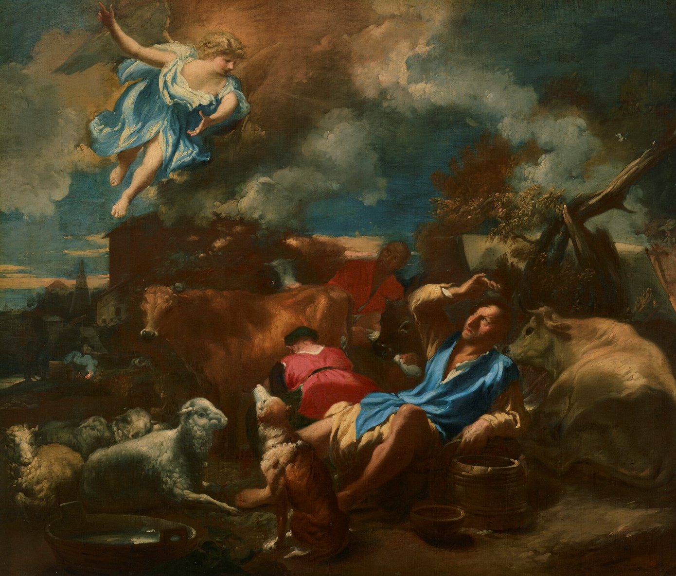 LIVIO MEHUS (OUDENAARDE C. 1630-1691 FLORENCE), The Annunciation to the ...