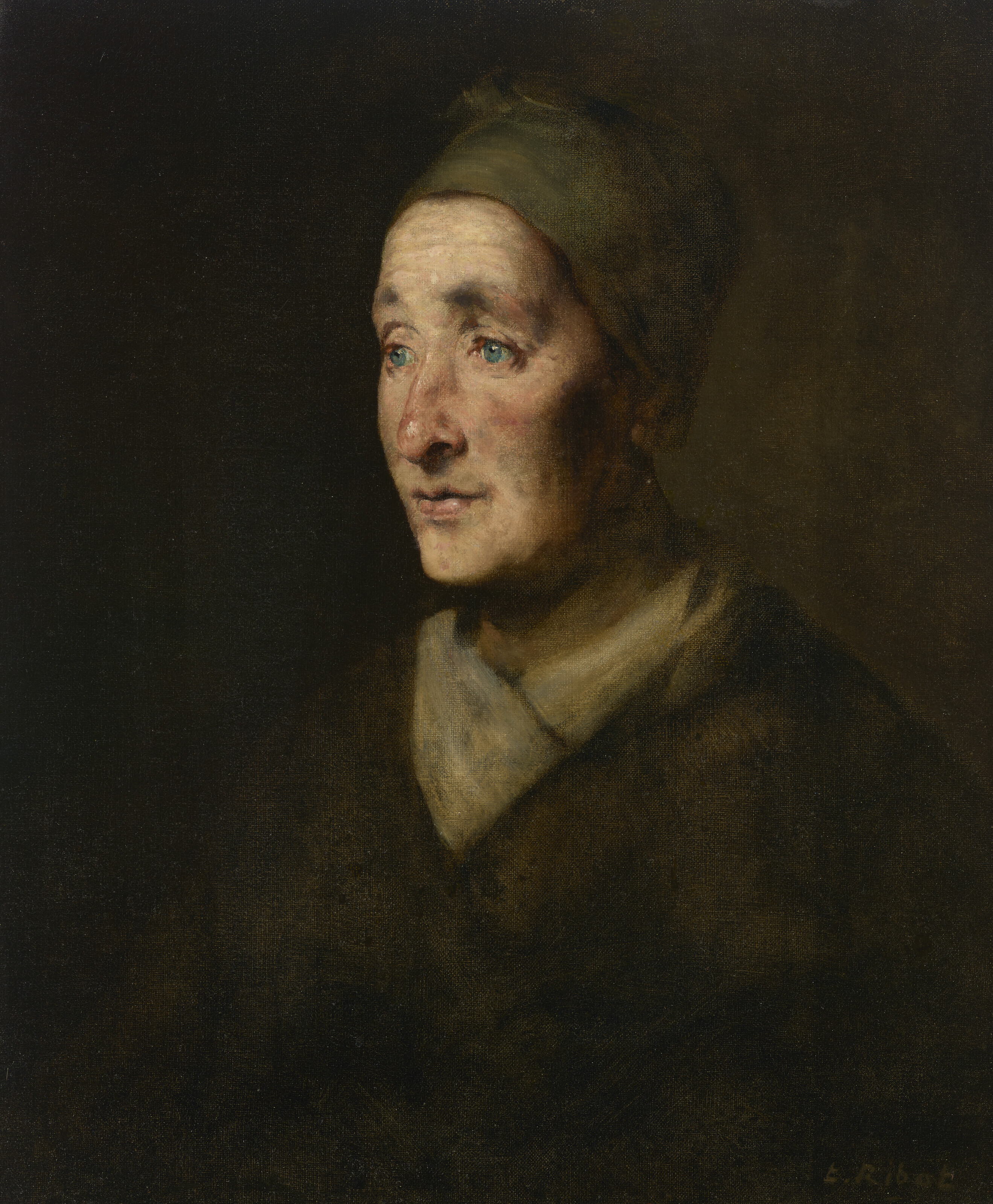 THÉODULE AUGUSTIN RIBOT (FRENCH, 1823-1891), La Fille de la mère Morieu ...