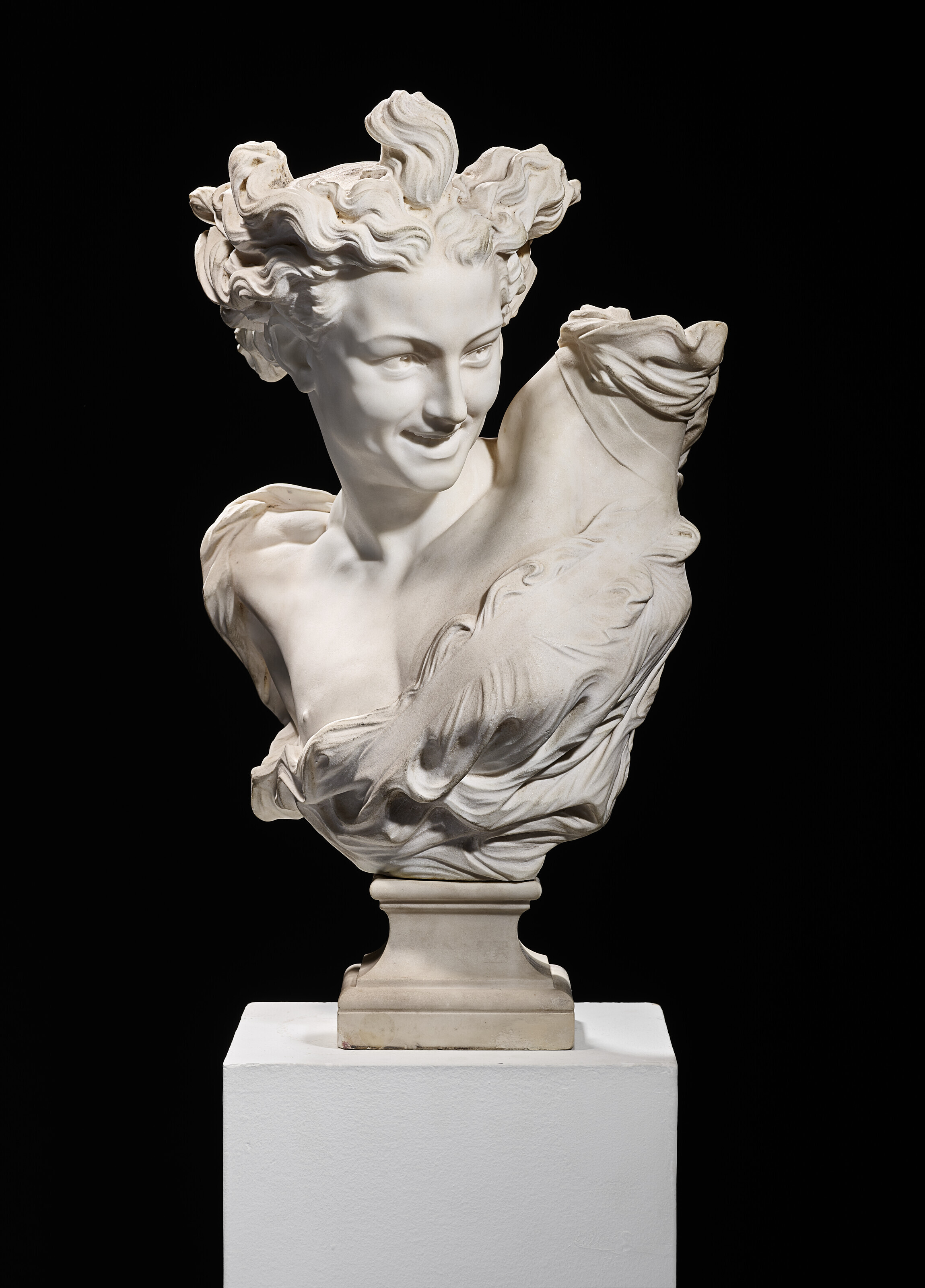 JEAN-BAPTISTE CARPEAUX (FRENCH, 1827-1875), Buste du Génie de la