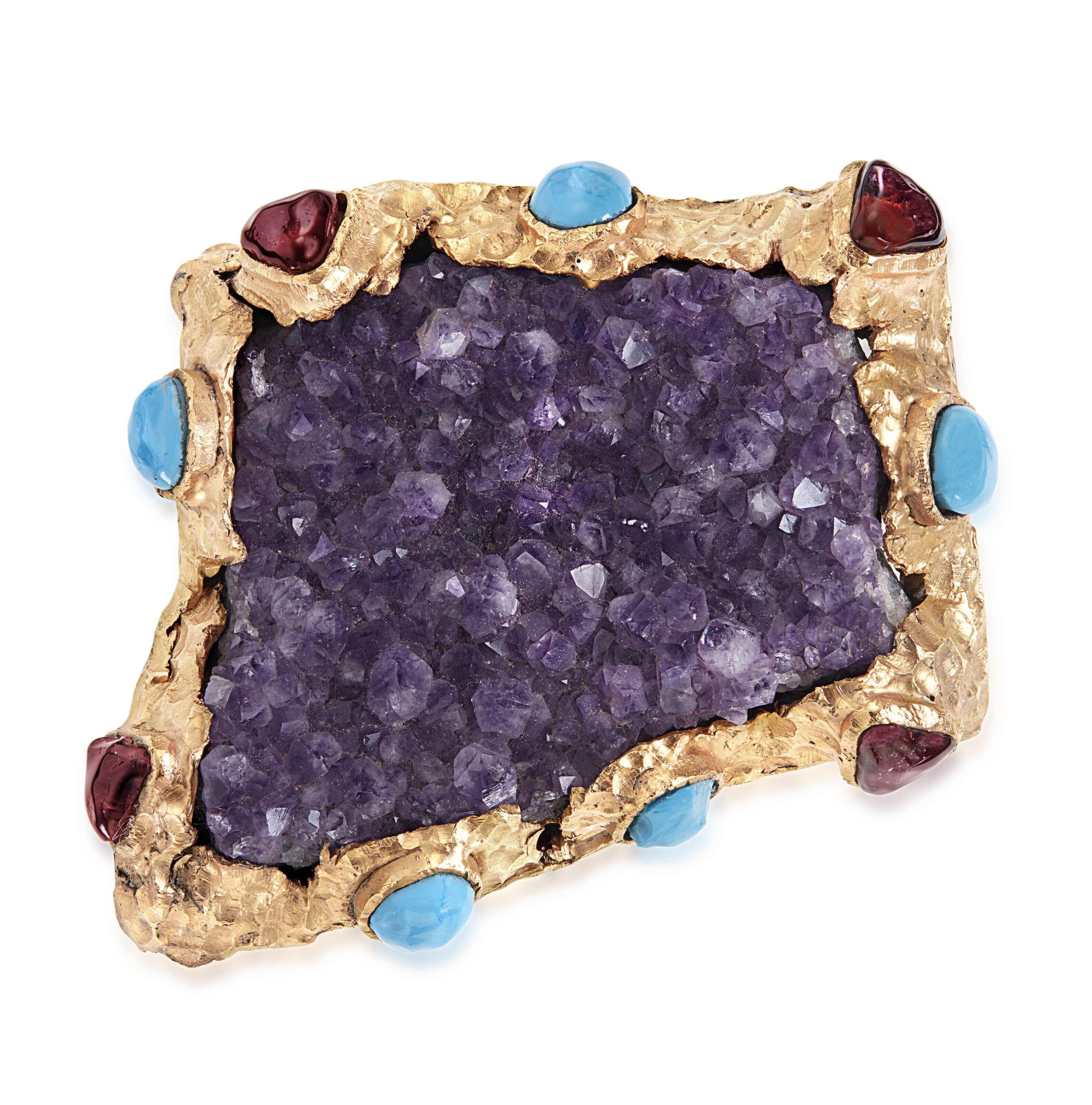 UNSIGNED CHANEL AMETHYST GEODE PENDANT NECKLACE | Christie's