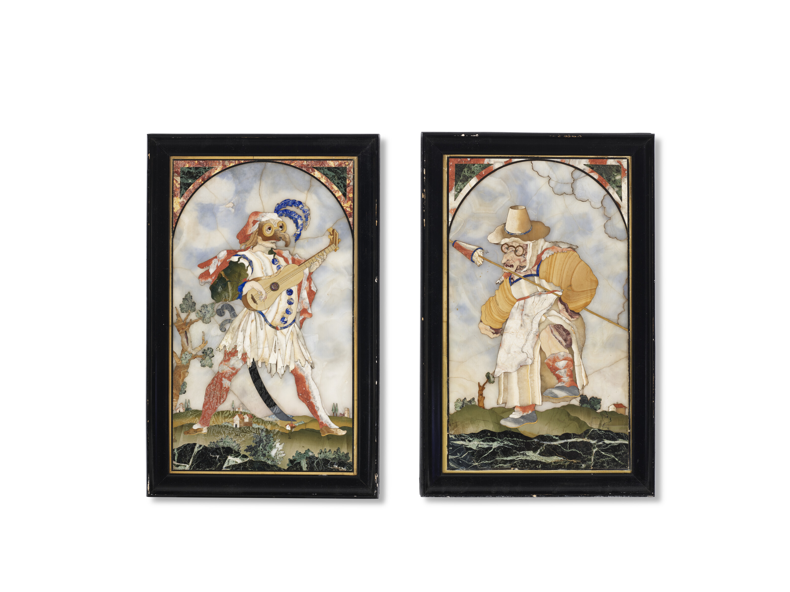 BY BACCIO CAPPELLI, 1704 AND 1706, AFTER ENGRAVINGS BY JACQUES CALLOT