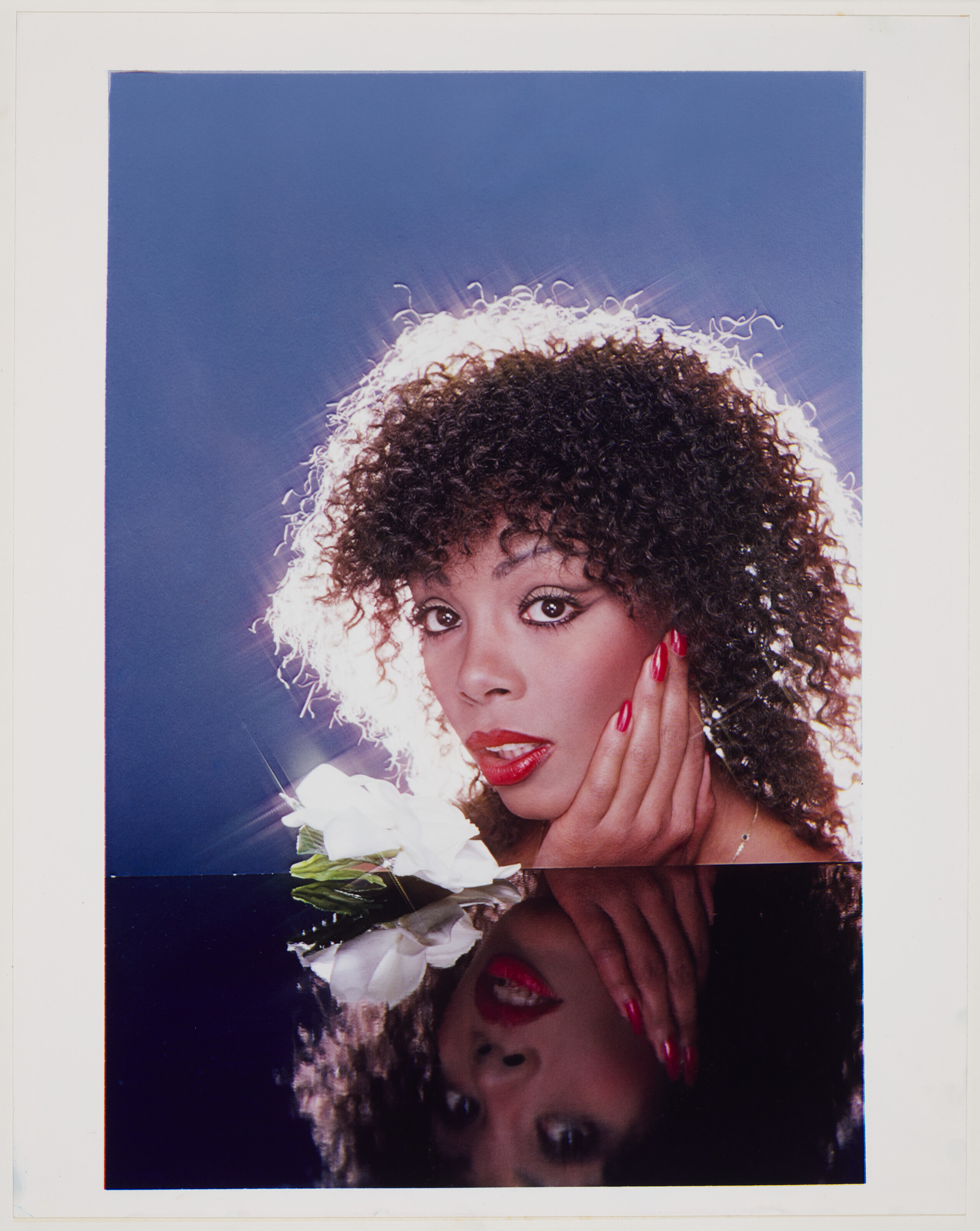 PROOF IMAGE OF DONNA SUMMER FROM THE PHOTO SESSION FOR BAD GIRLS, HARRY