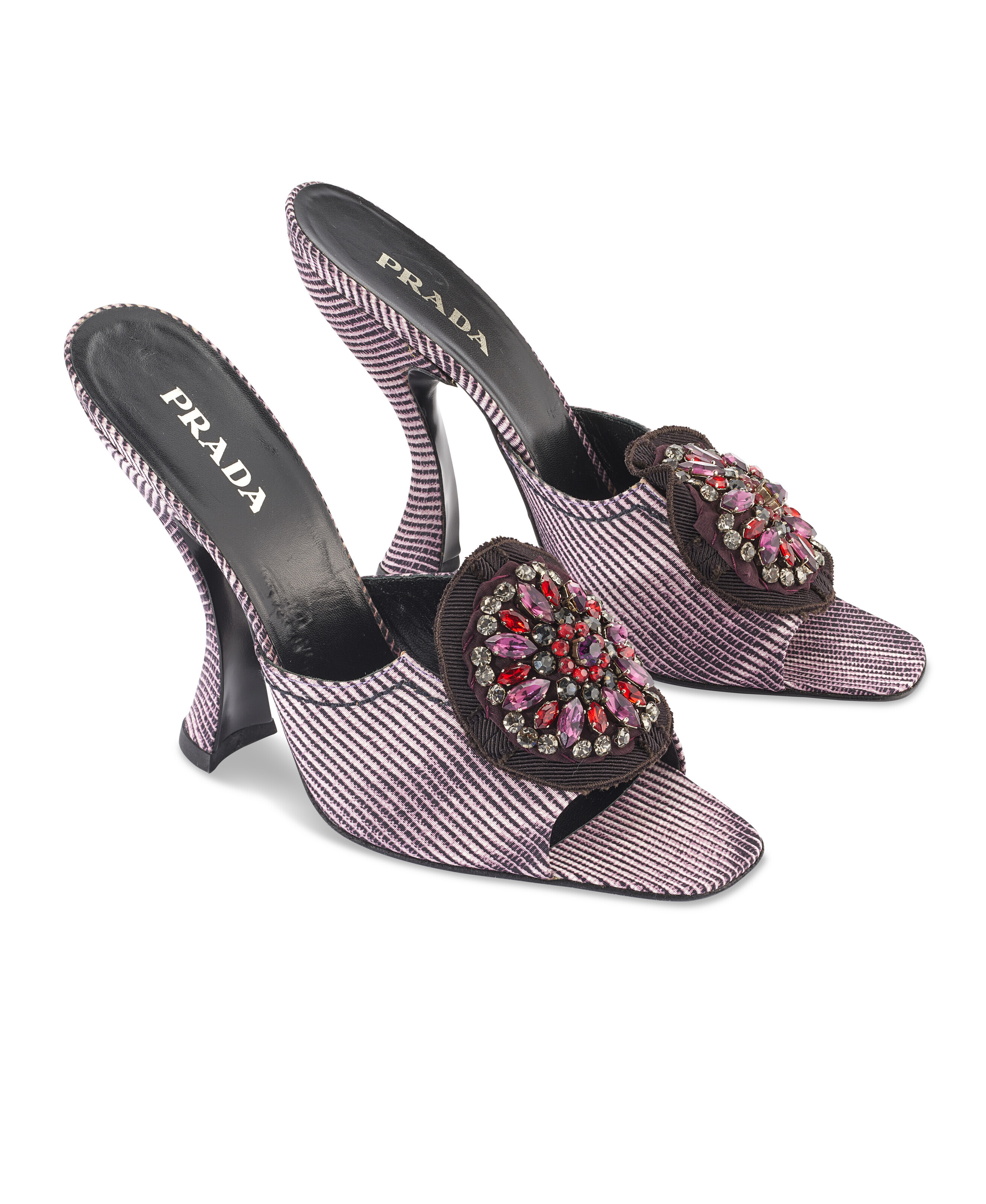 TWO PAIRS OF SATIN PUMPS, PRADA, CIRCA 2010 | Christie's