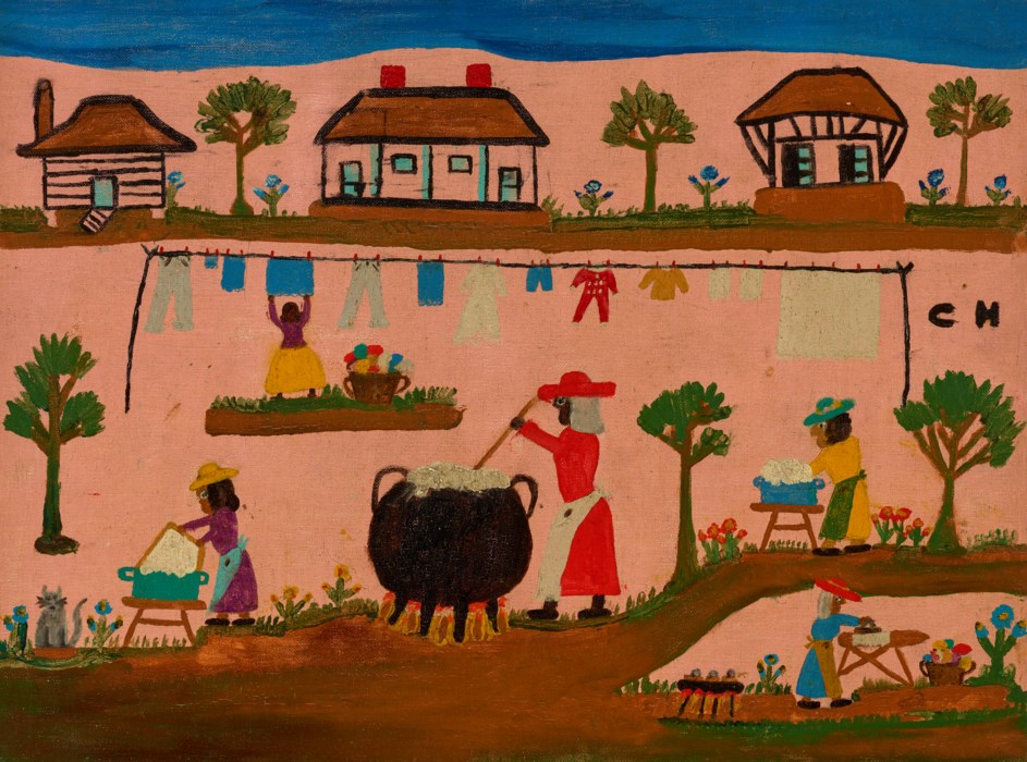 CLEMENTINE HUNTER (18871988), Wash Day, Melrose Christie's