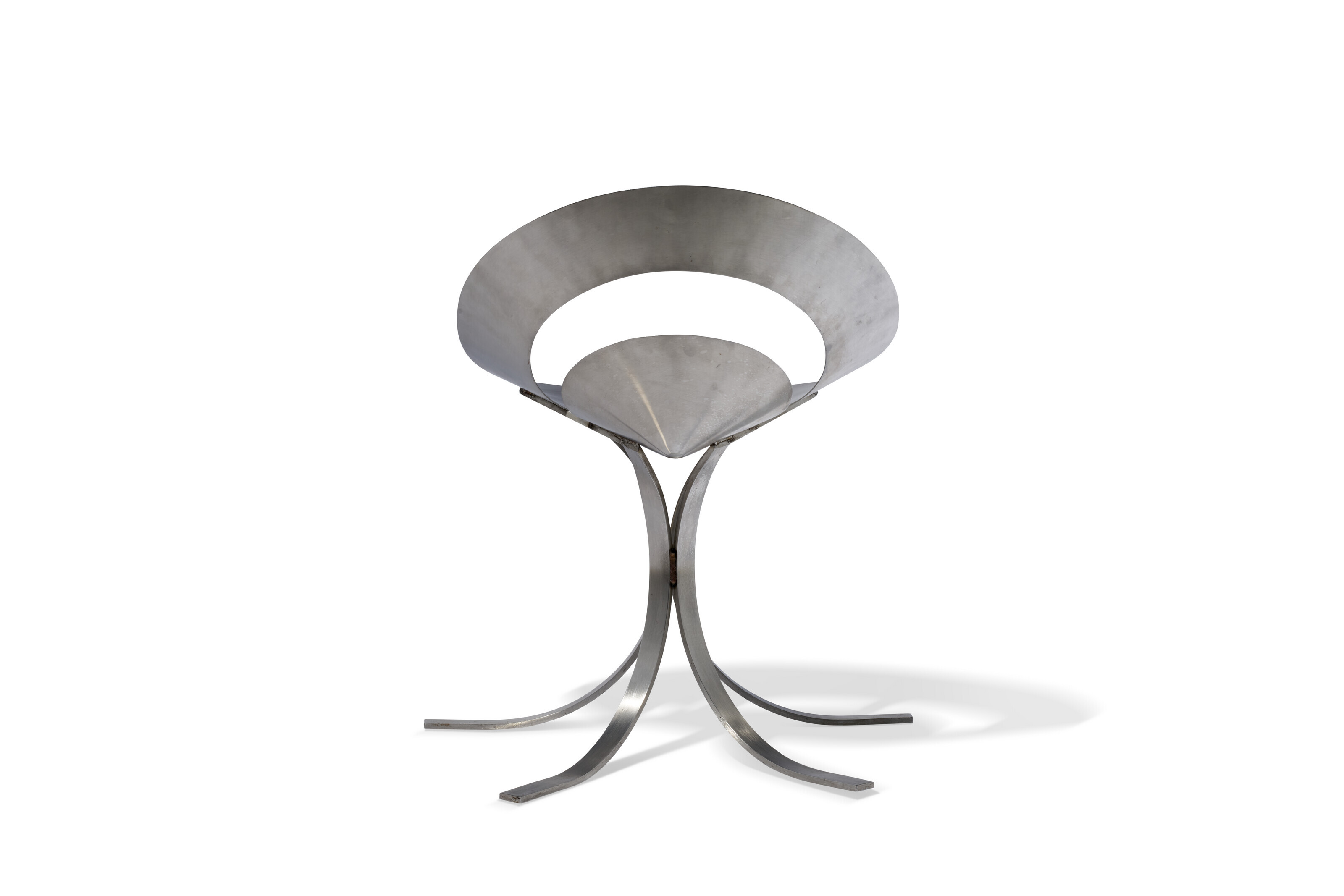 MARIA PERGAY B. 1930 Rare Two Ring Chair circa 1968 Christie s
