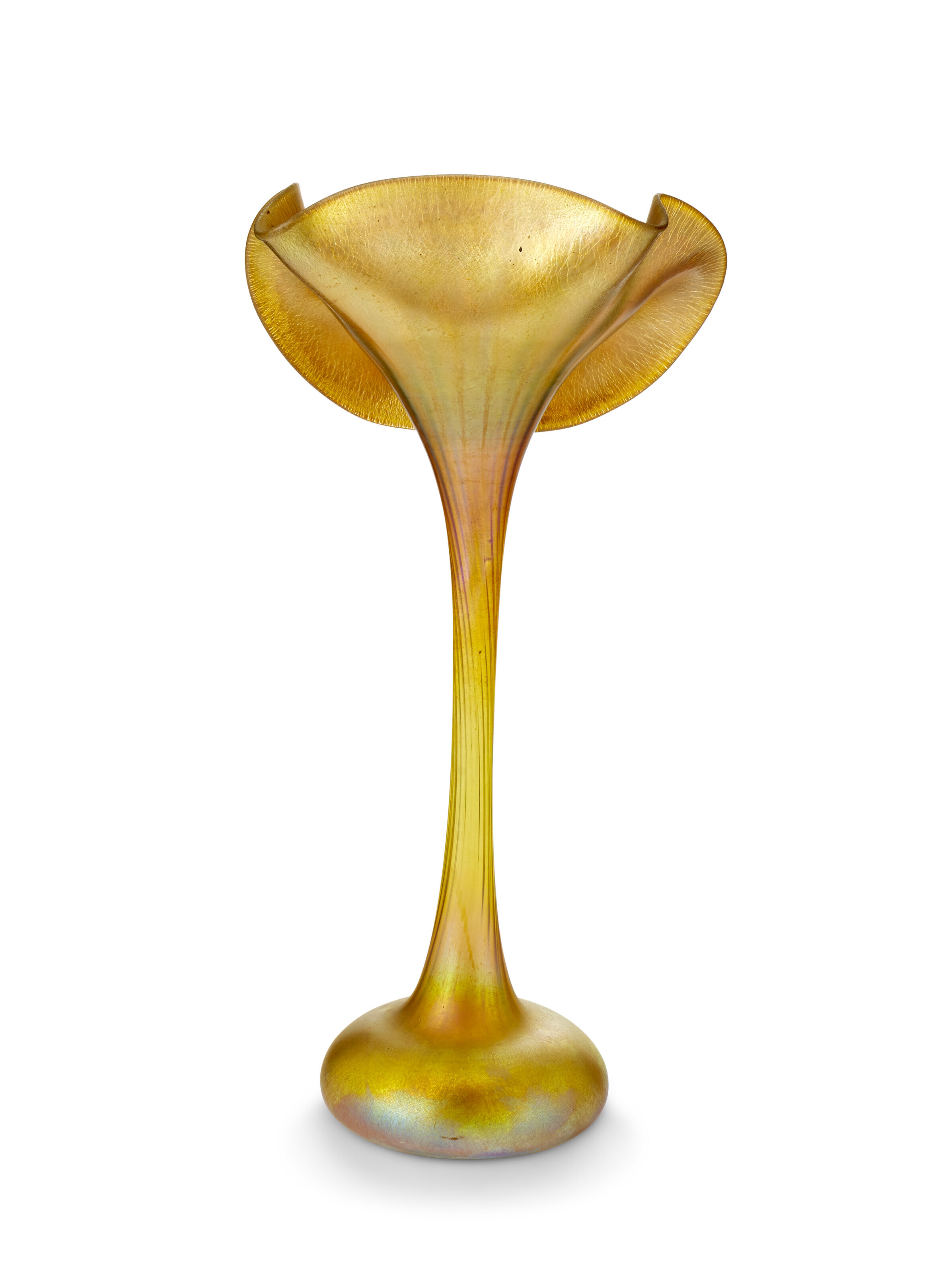 TIFFANY STUDIOS, 'Jack-in-the-Pulpit' Vase, circa 1906 | Christie's