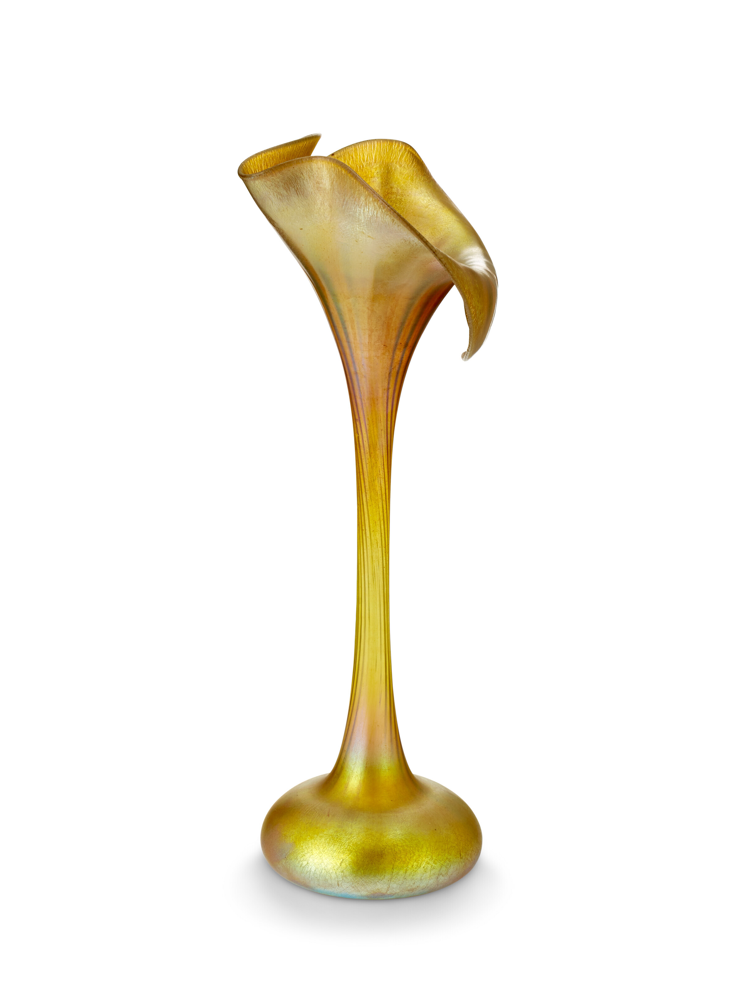 TIFFANY STUDIOS, 'Jack-in-the-Pulpit' Vase, circa 1906 | Christie's