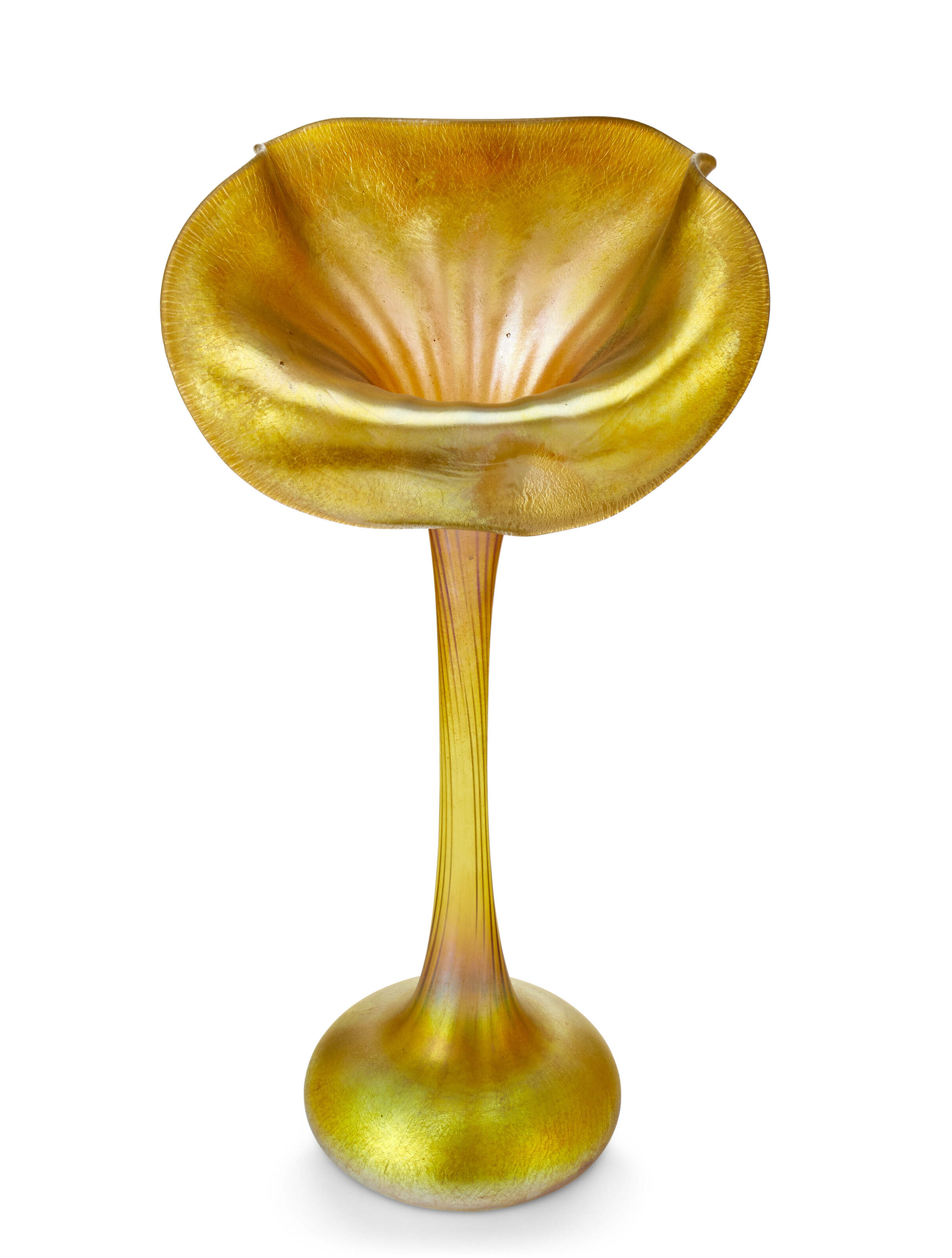 TIFFANY STUDIOS, 'Jack-in-the-Pulpit' Vase, circa 1906 | Christie's