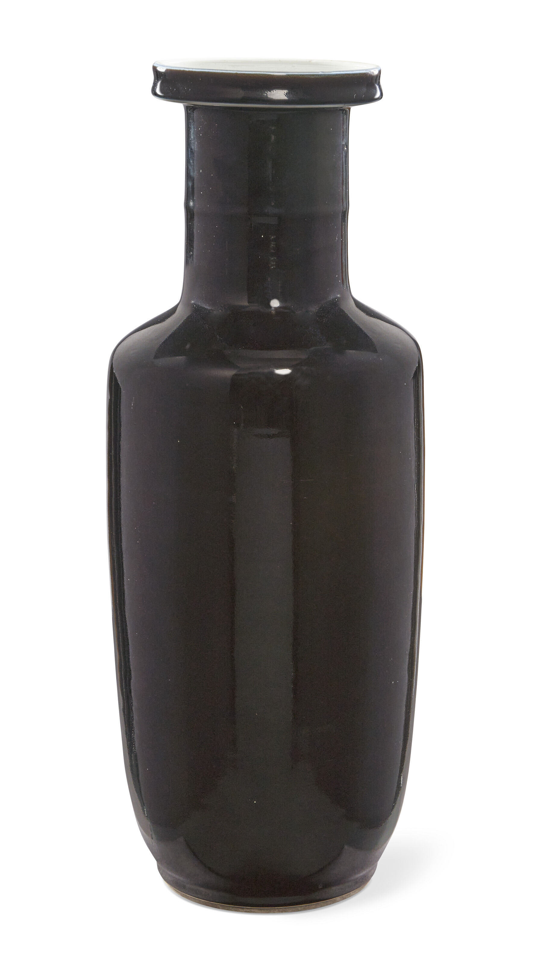 A MIRRORBLACKGLAZED ROULEAU VASE, CHINA, 18TH19TH CENTURY Christie’s