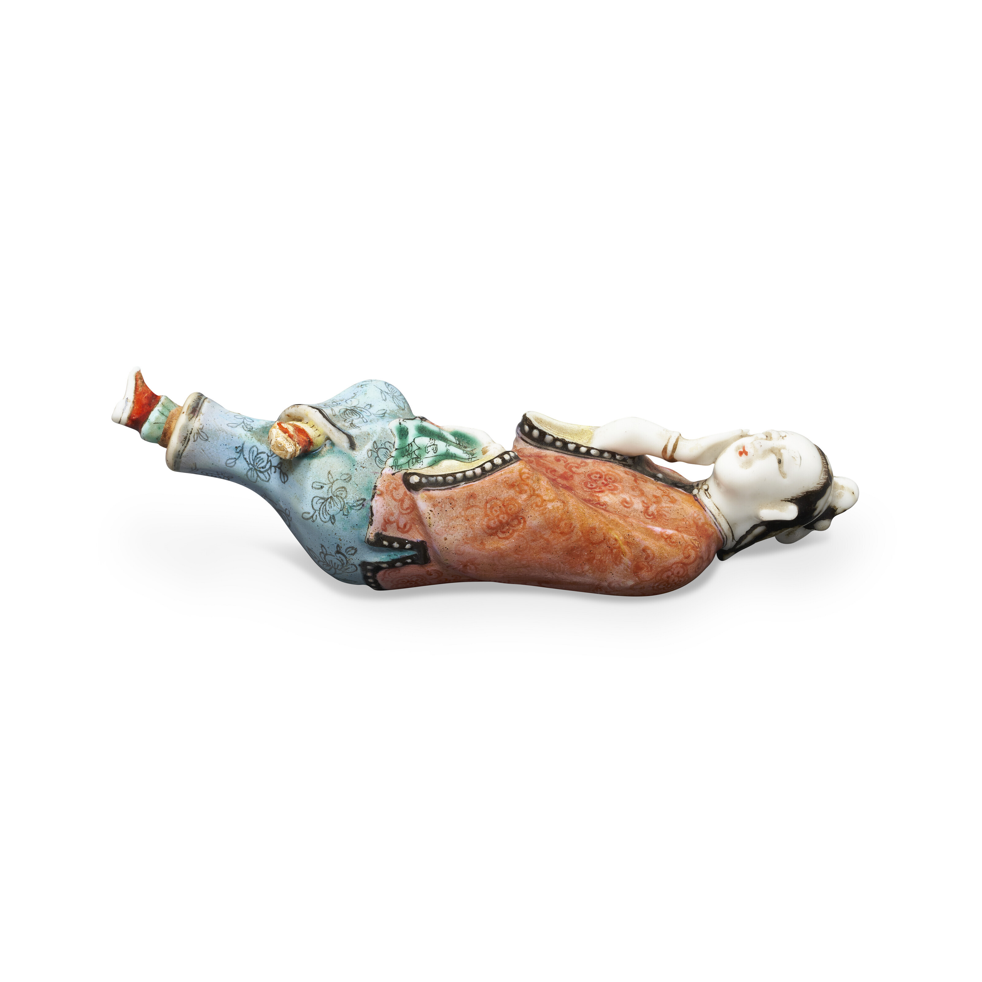 中國清十九世紀粉彩仕女形鼻烟壺, CHINA, 19TH CENTURY | Christie's