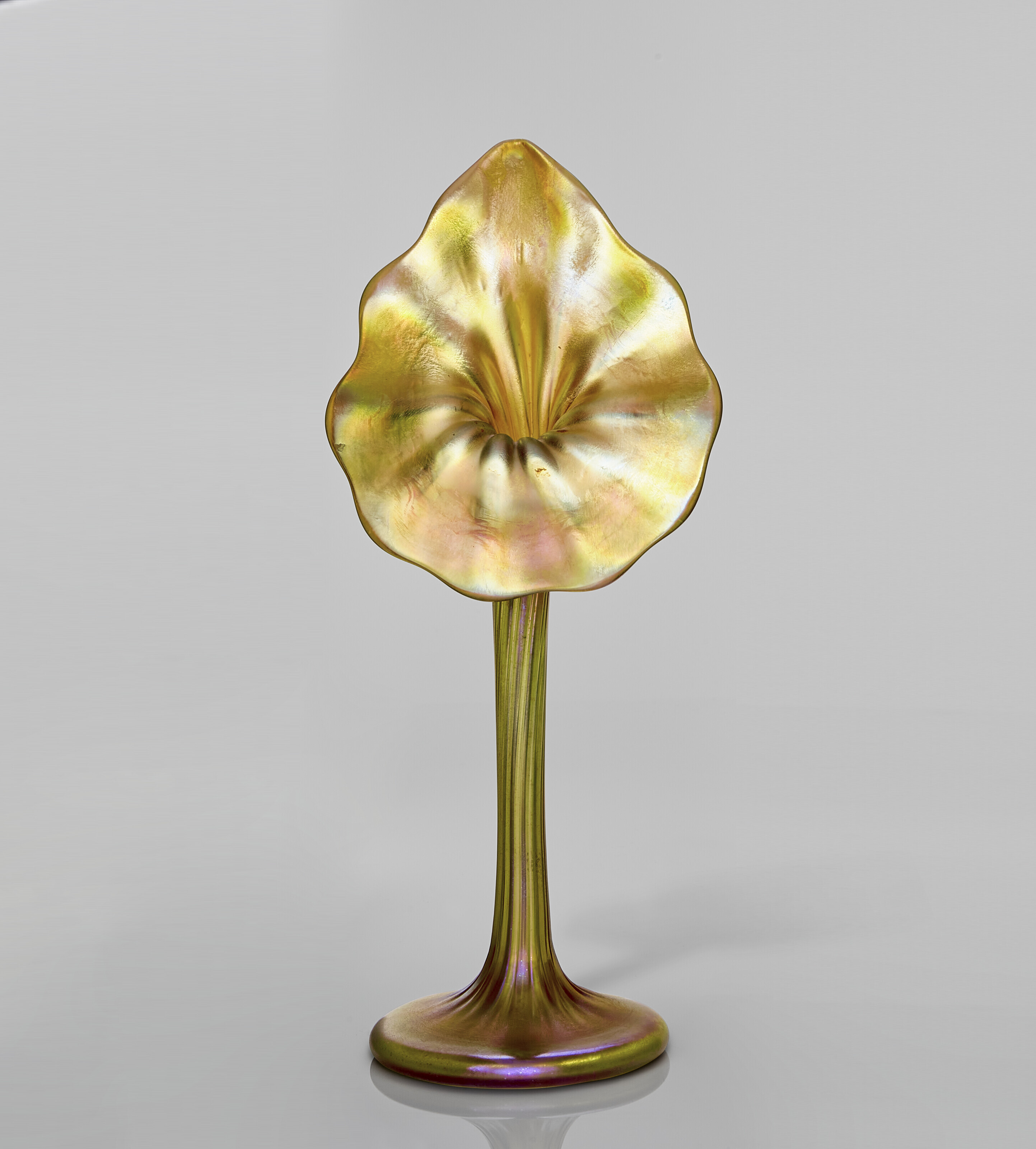 TIFFANY STUDIOS, 'Jack-in-the-Pulpit' Vase, circa 1910 | Christie's