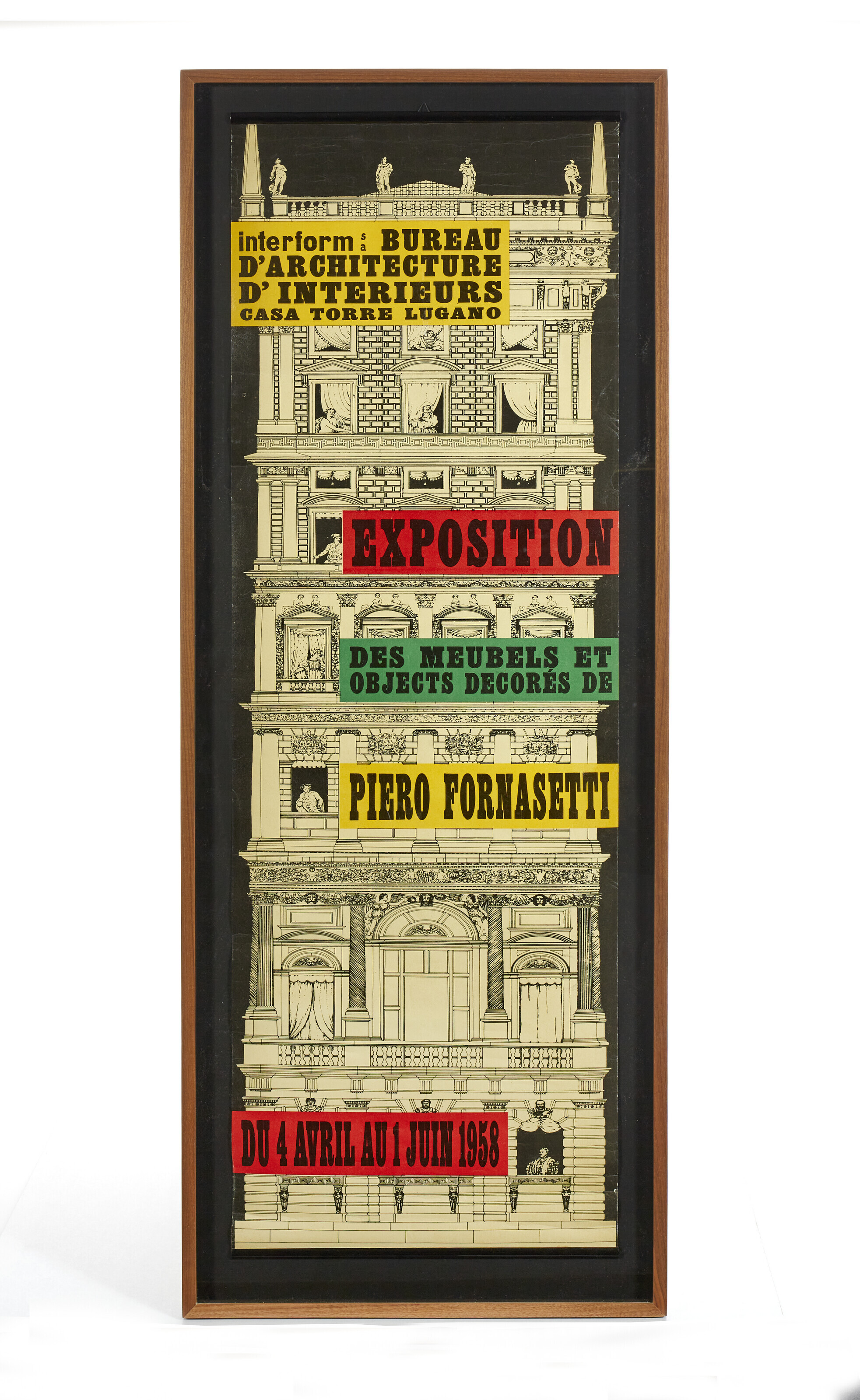 PIERO FORNASETTI (1913-1988), Group of Three Exhibition Posters