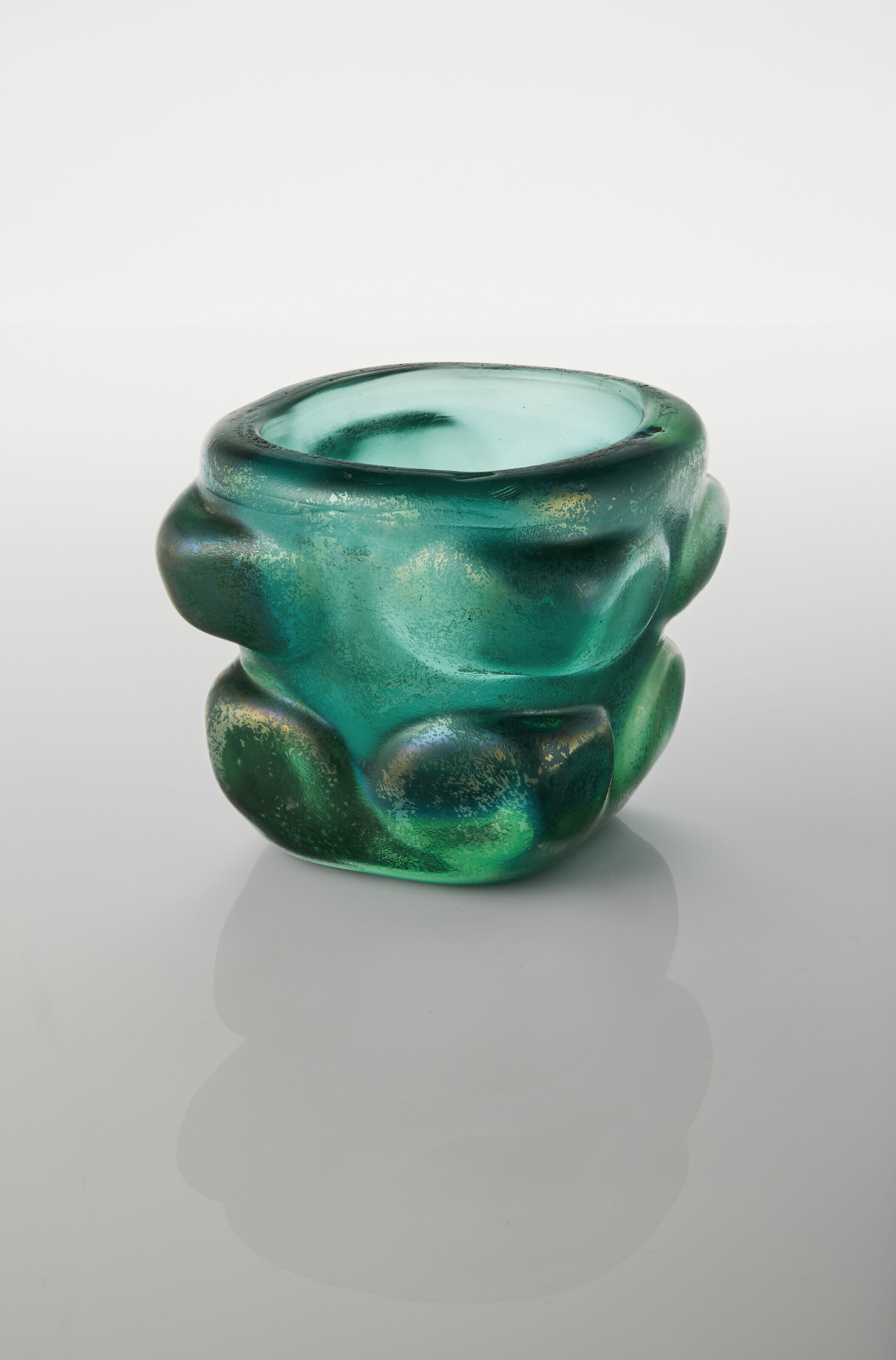 Carlo Scarpa, a rare Corroso vase, model no. 4108, by Venini, circa 1936, sold for $9,450 on 15 March 2023 at Christie's Online