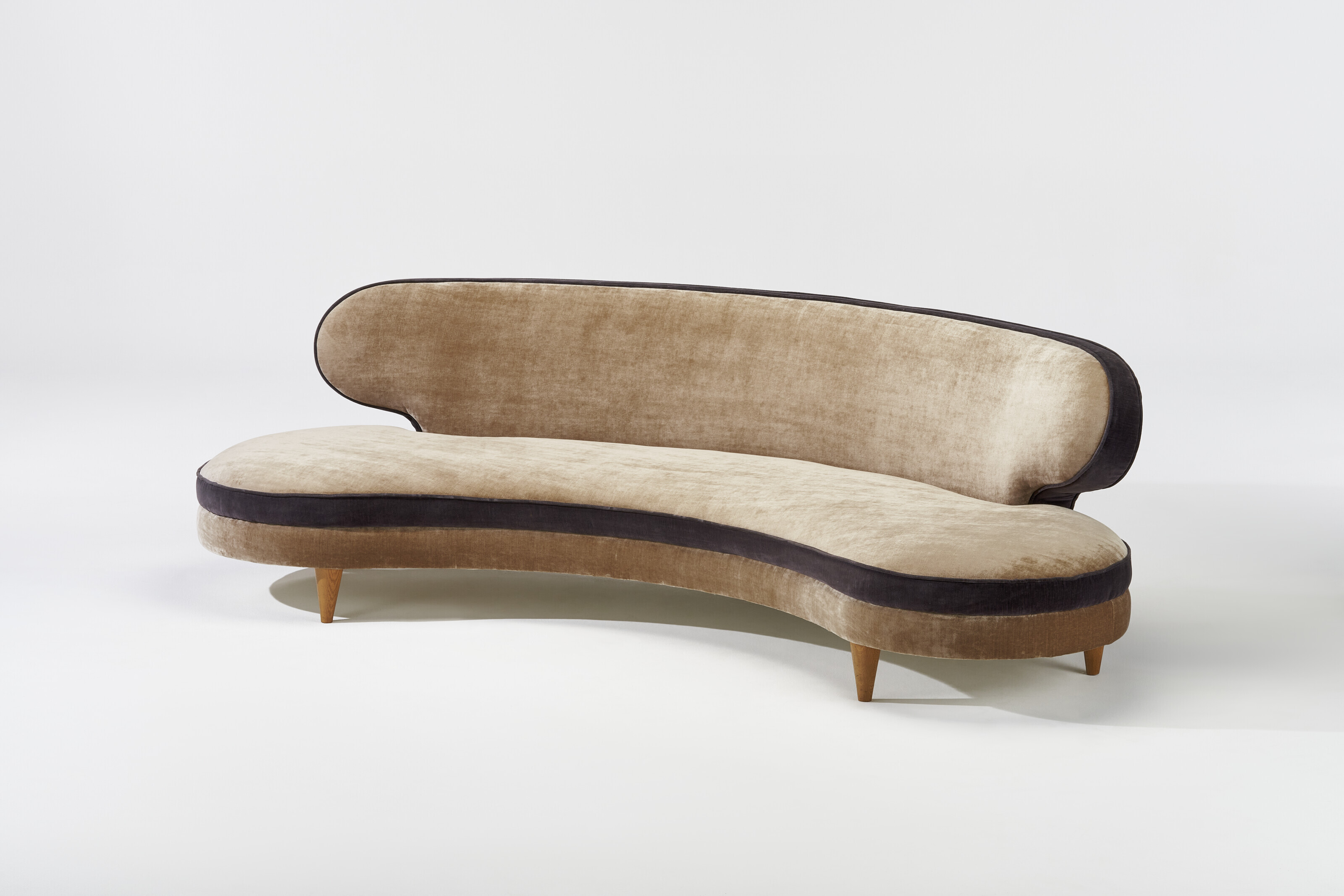 FRENCH, Upholstered 'Banane' Sofa, circa 1950 Christie’s