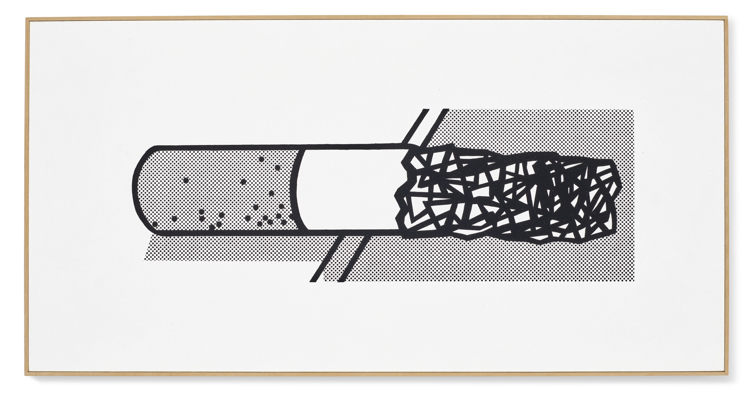 roy cigarettes RICHARD PETTIBONE (B. 1938), Roy Lichtenstein, 'Cigarette', 1963 #3