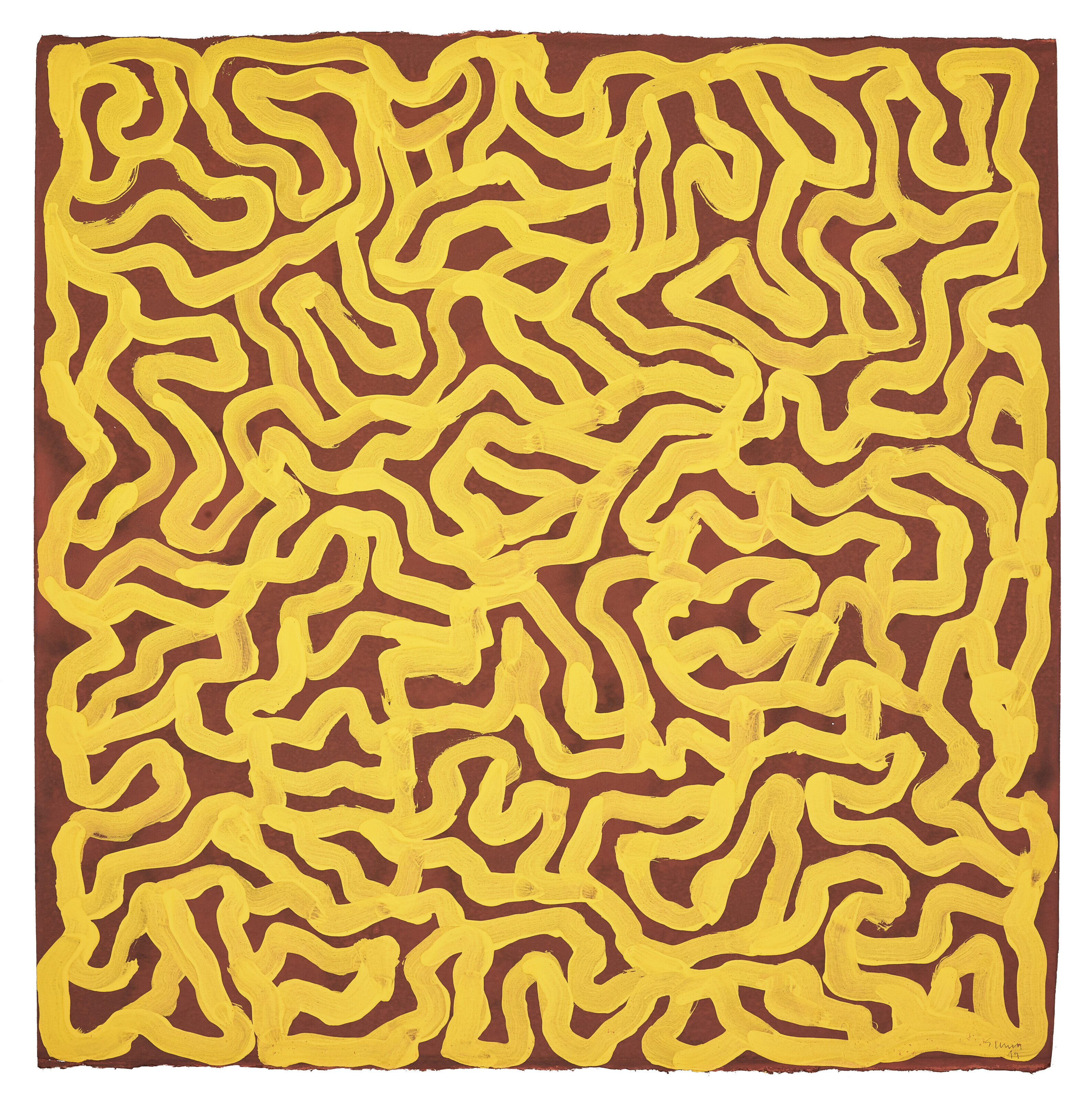 SOL LEWITT (1928-2007), Irregular Grid | Christie's