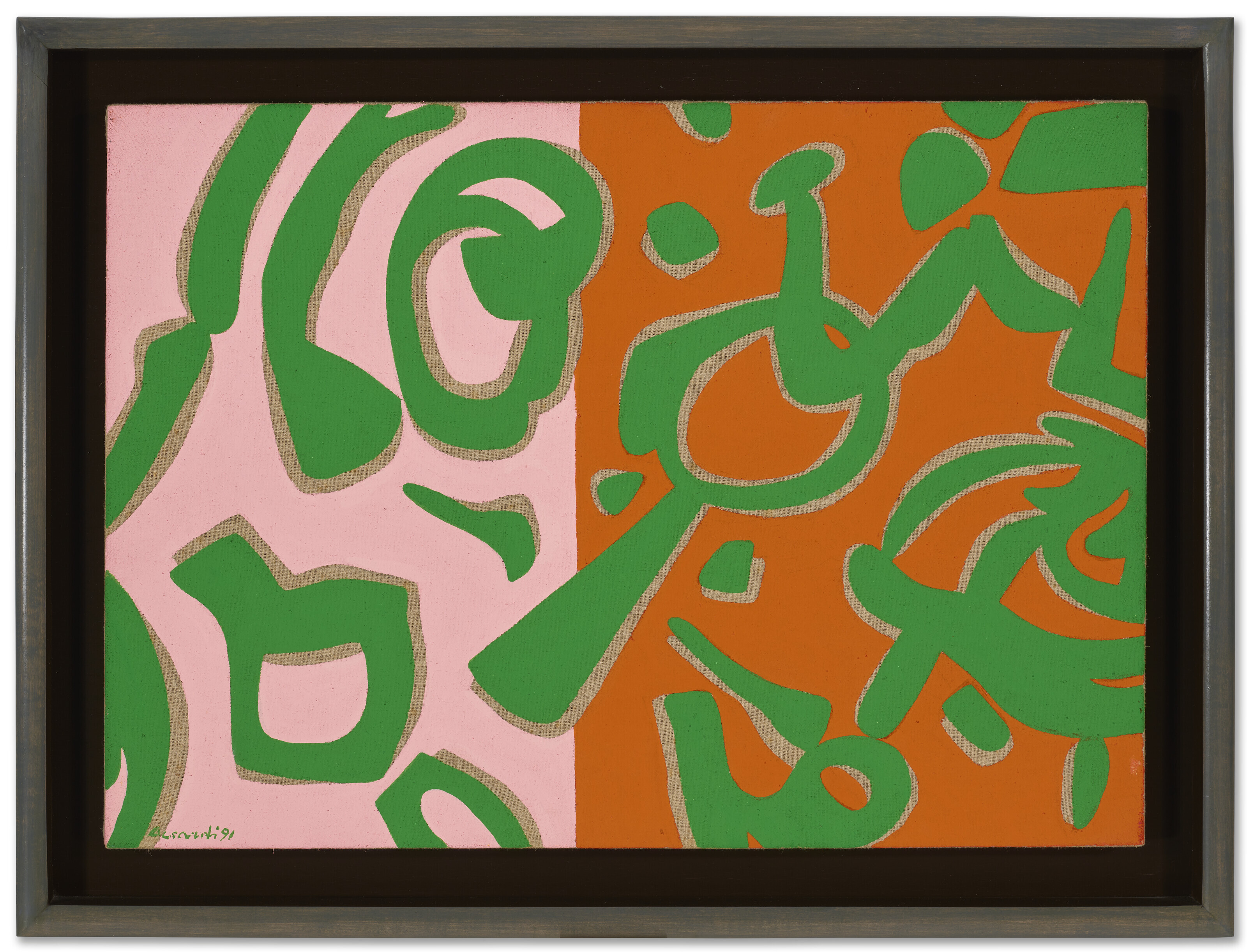 プリント絵画　Cariofillee プリント絵画 Cariofillee