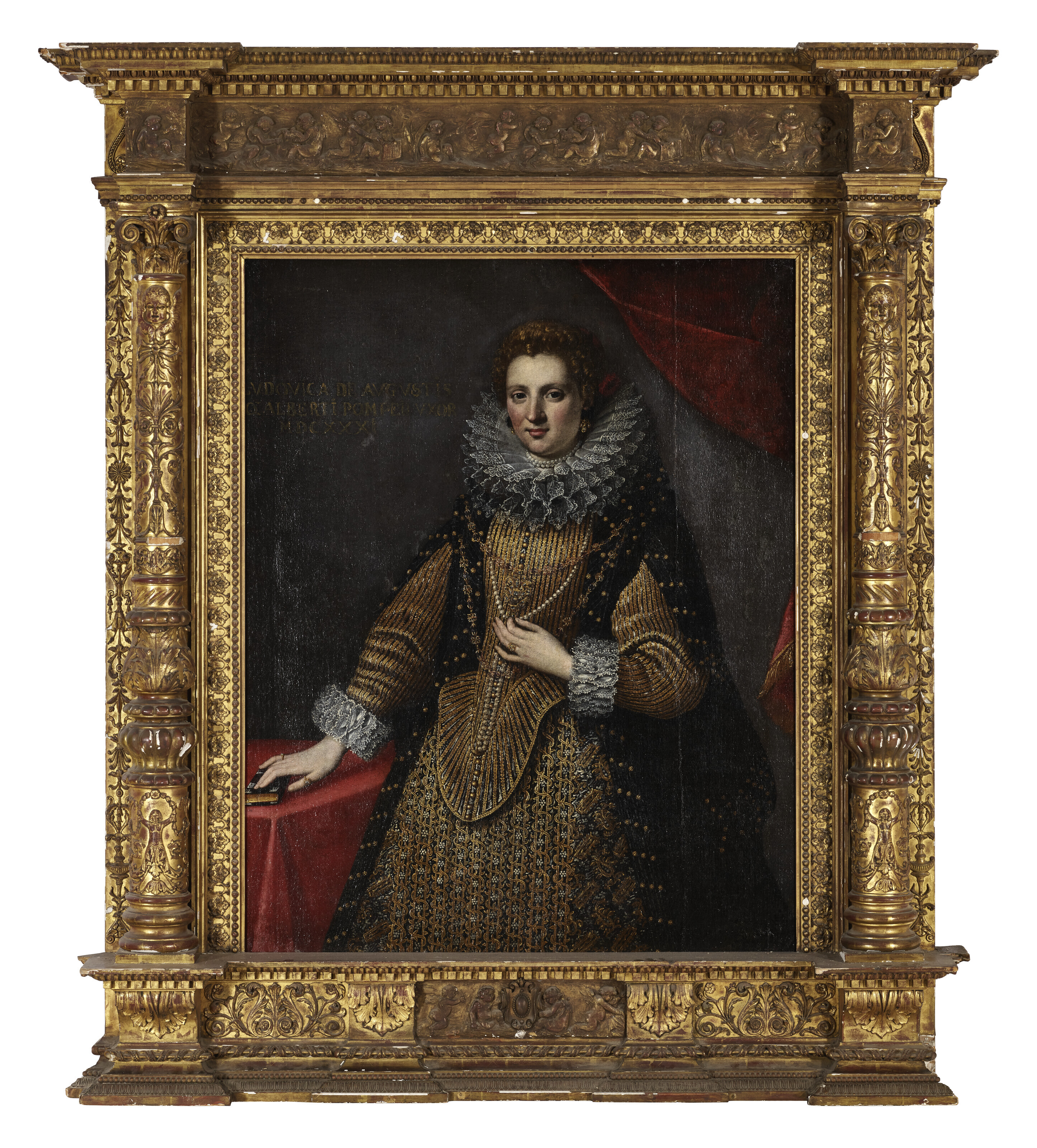 ITALIAN SCHOOL, 17TH CENTURY, Portrait of a lady, three-quarter