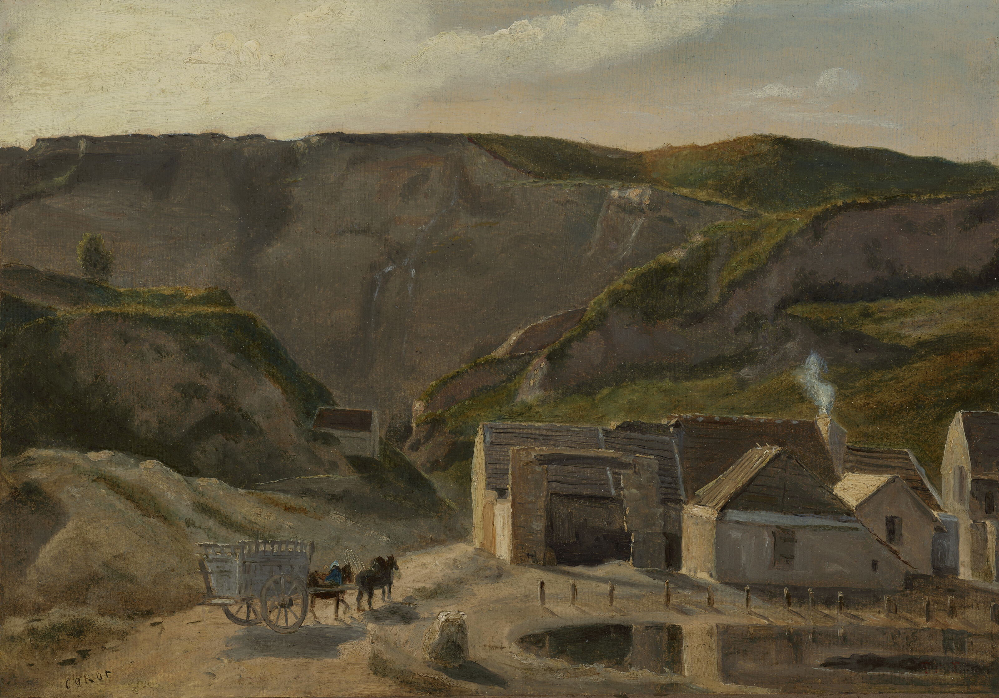 La Plâtrière (Un village dans la montagne)