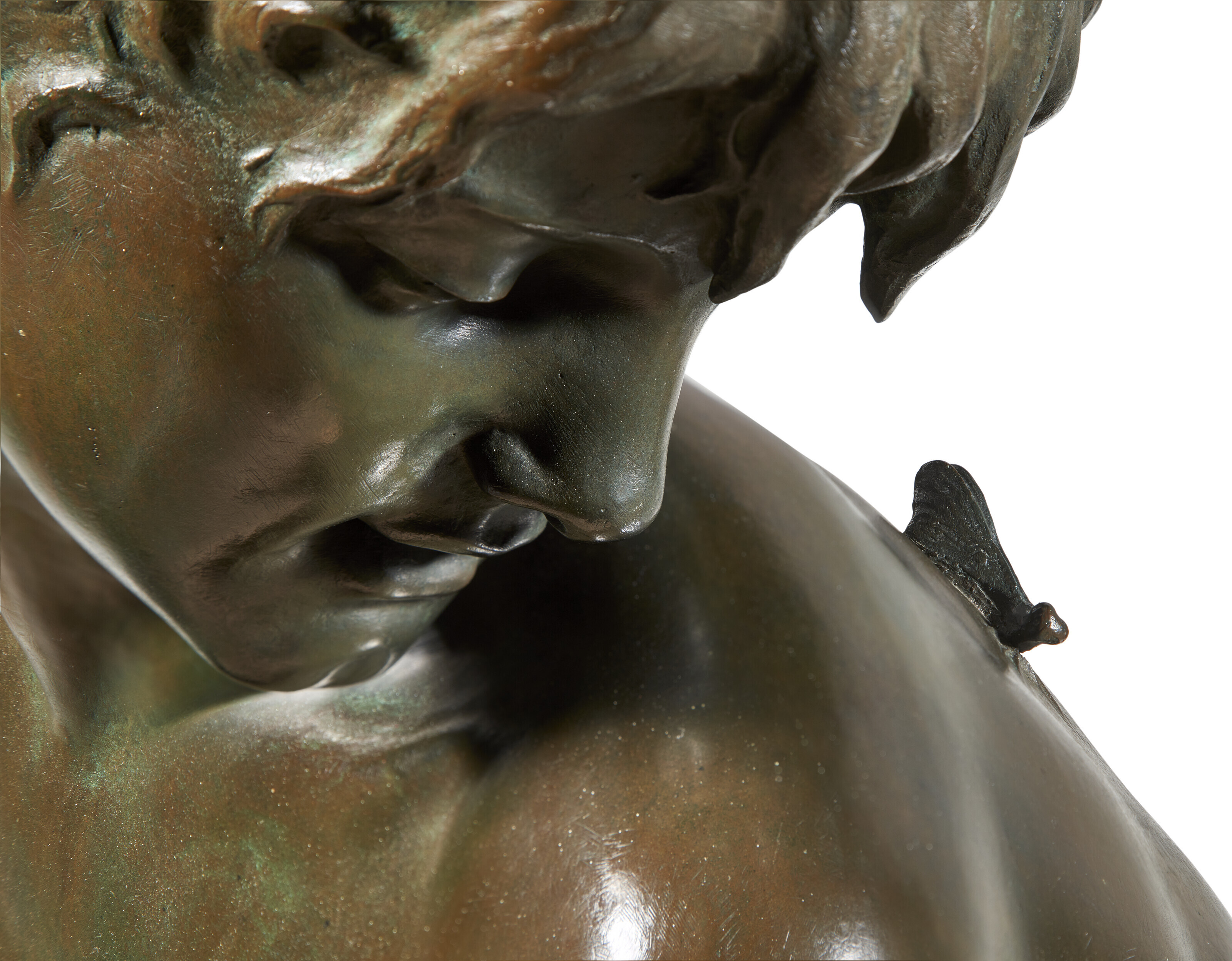 HÉLÈNE BERTAUX (FRENCH, 1825-1909), Jeune fille au bain | Christie's