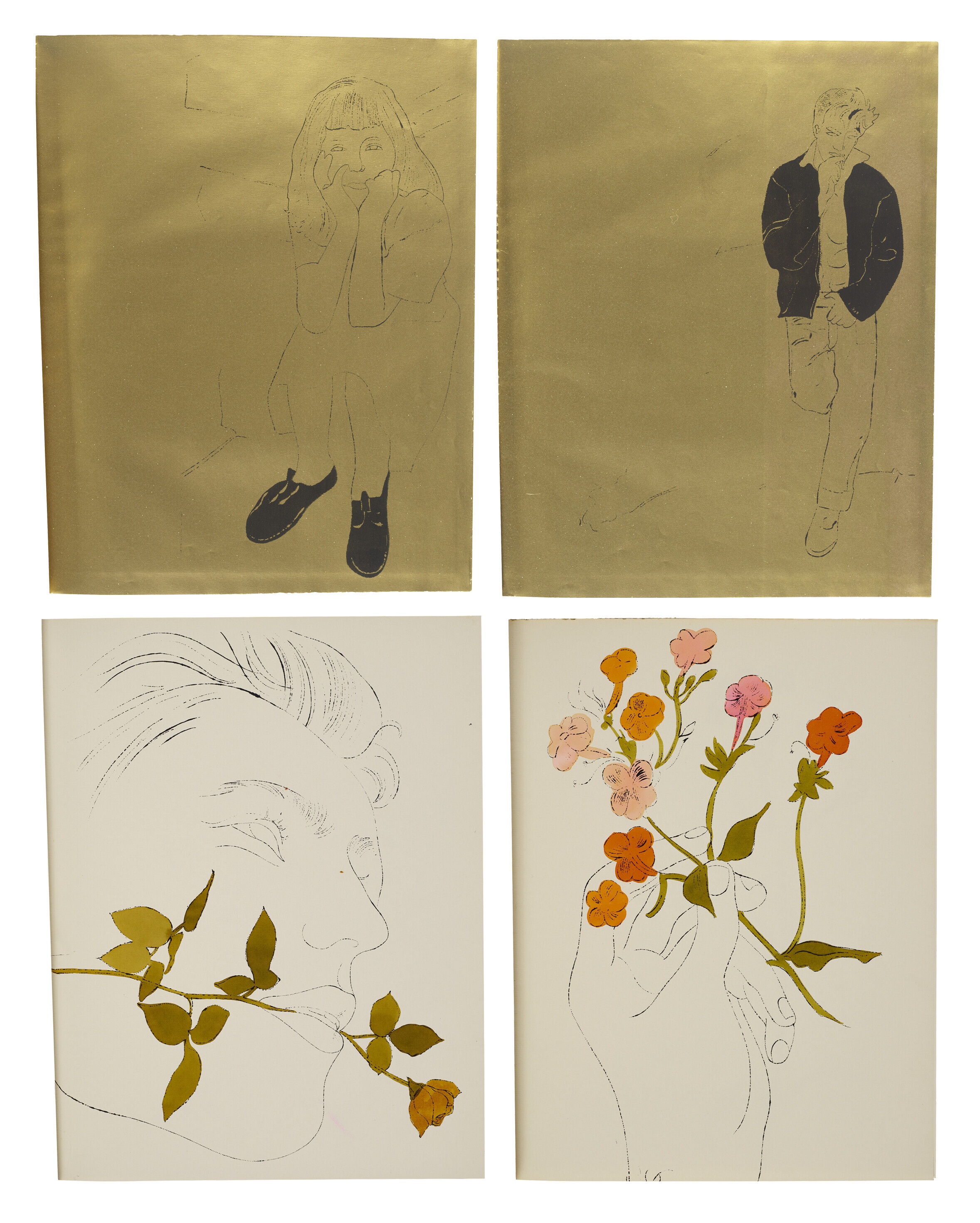 ANDY WARHOL (1928-1987), A Gold Book | Christie's