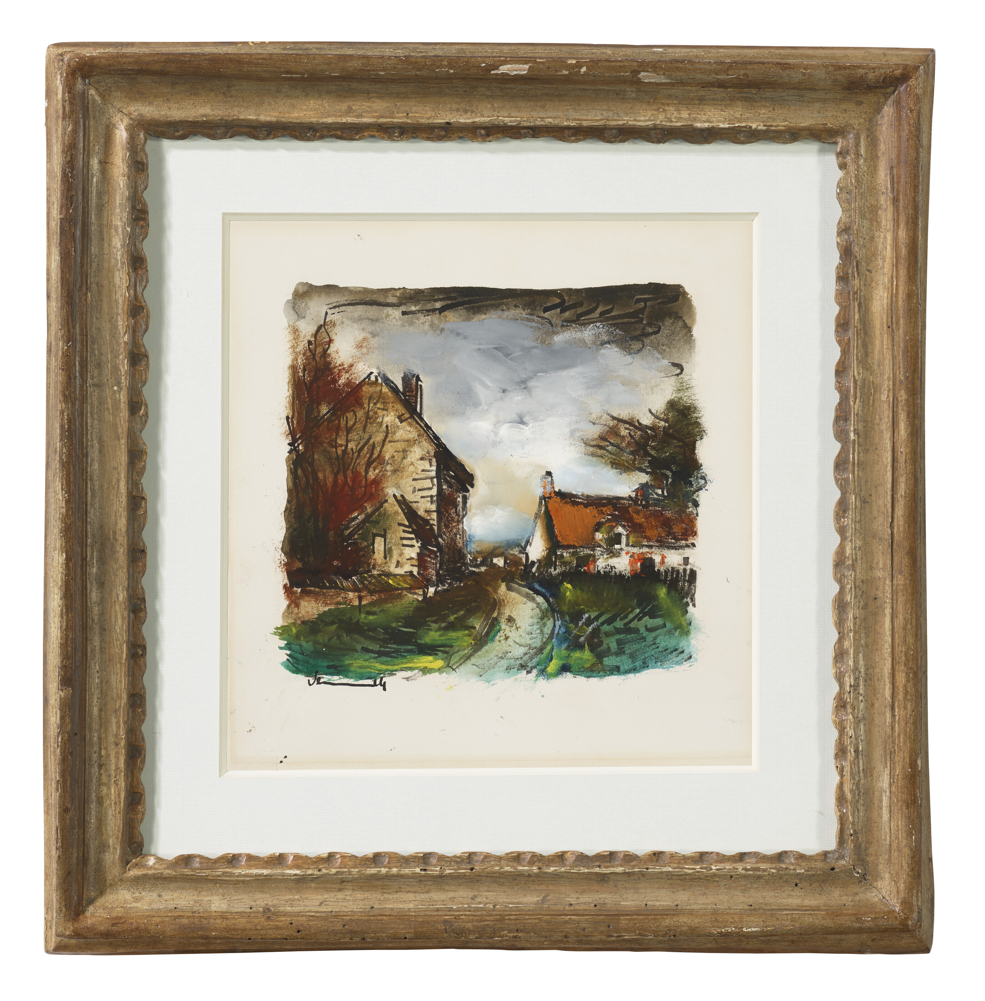 MAURICE DE VLAMINCK (1876-1958), Rue de village | Christie's