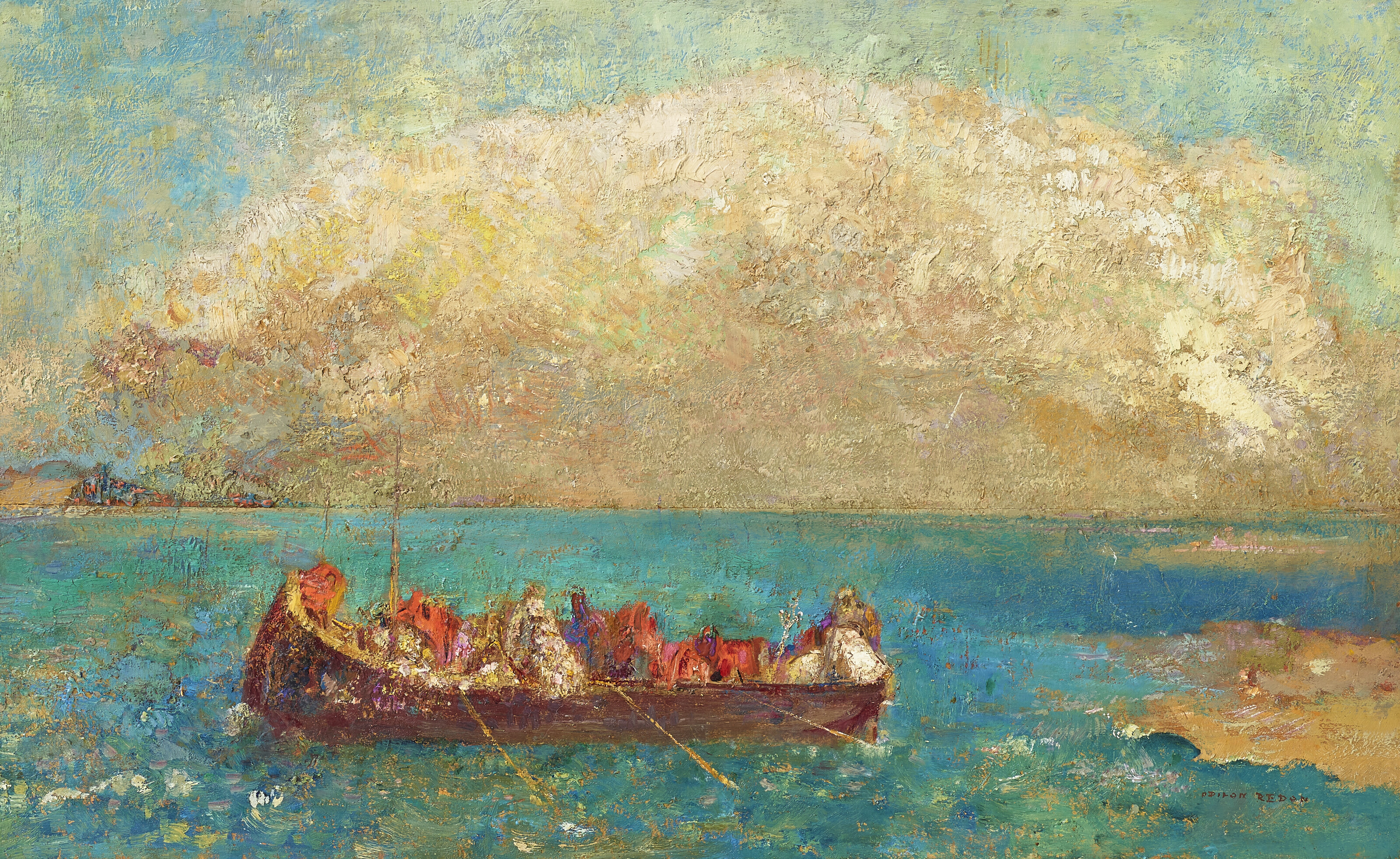 La barque aux âmes inanimées